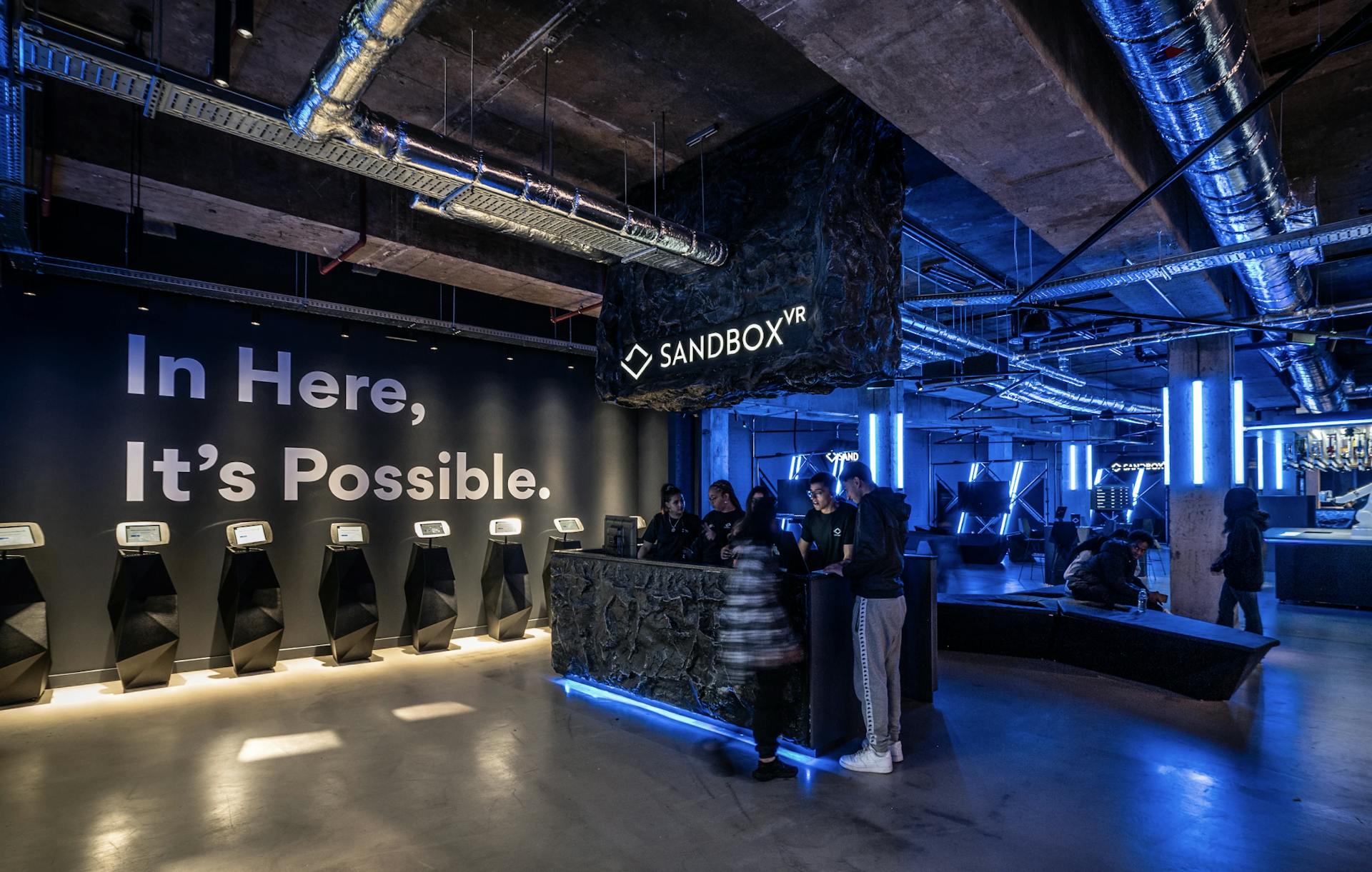 An image of playing in Sandbox VR