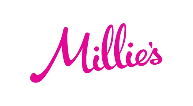 The logo of Millie's Cookies