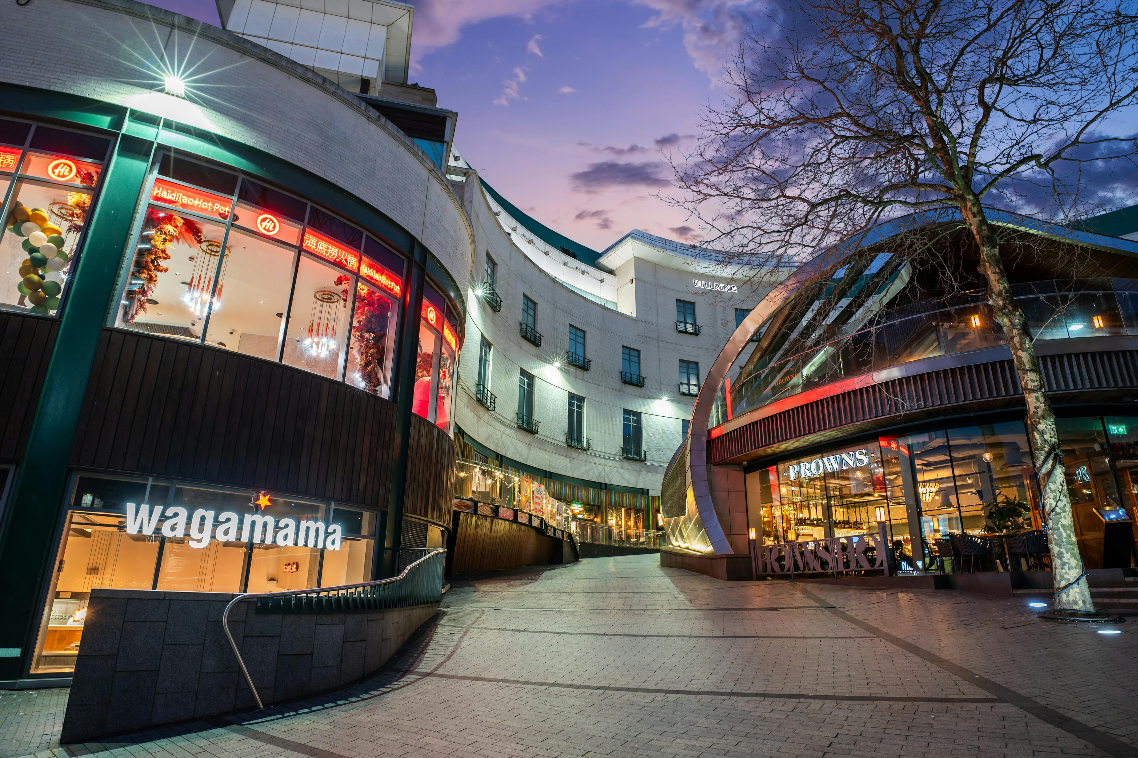Wagamama shop in Bullring