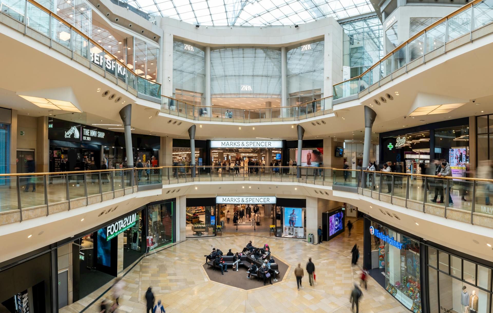 An image of the shopping at Bullring