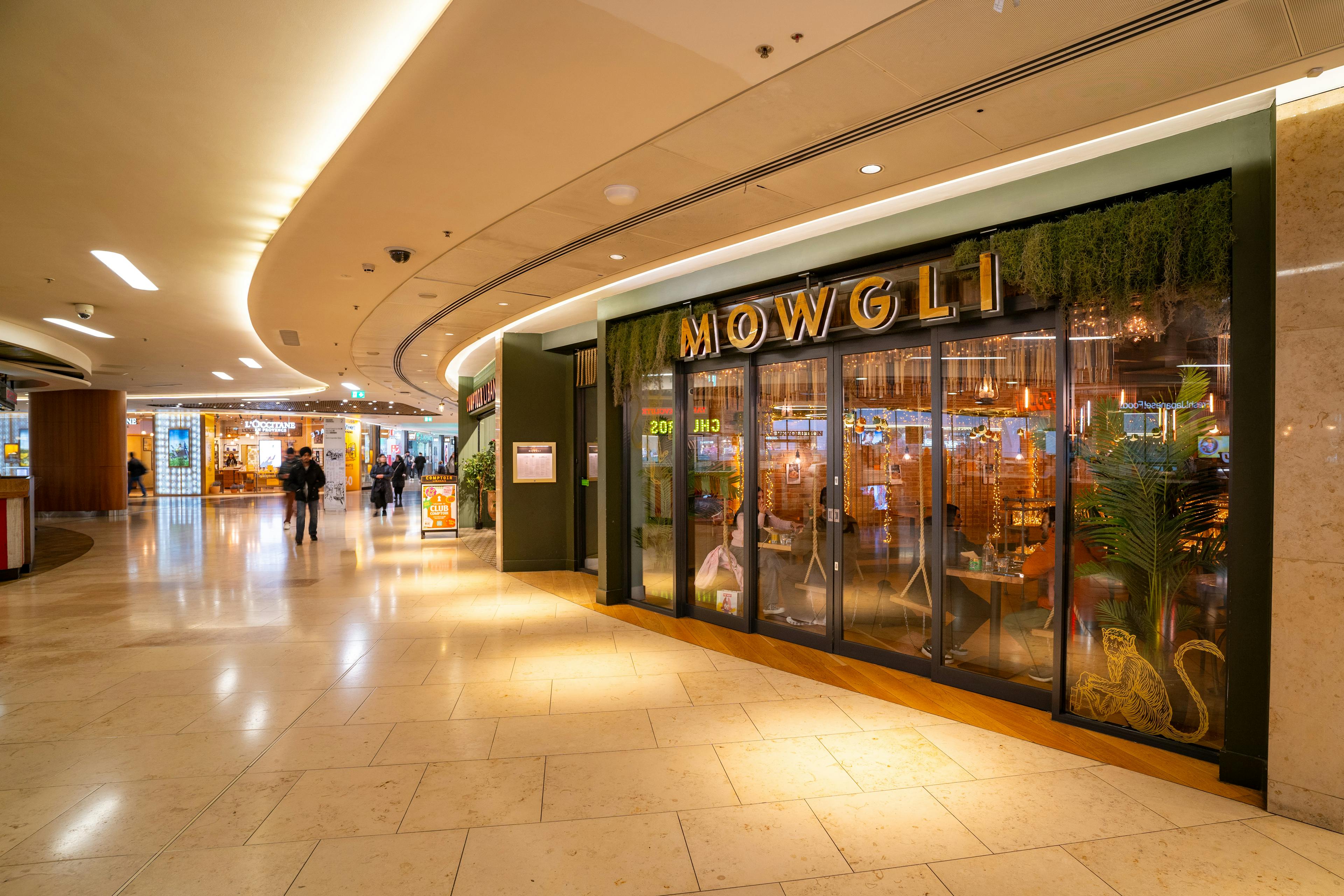 Mowgli in Grand Central, Birmingham