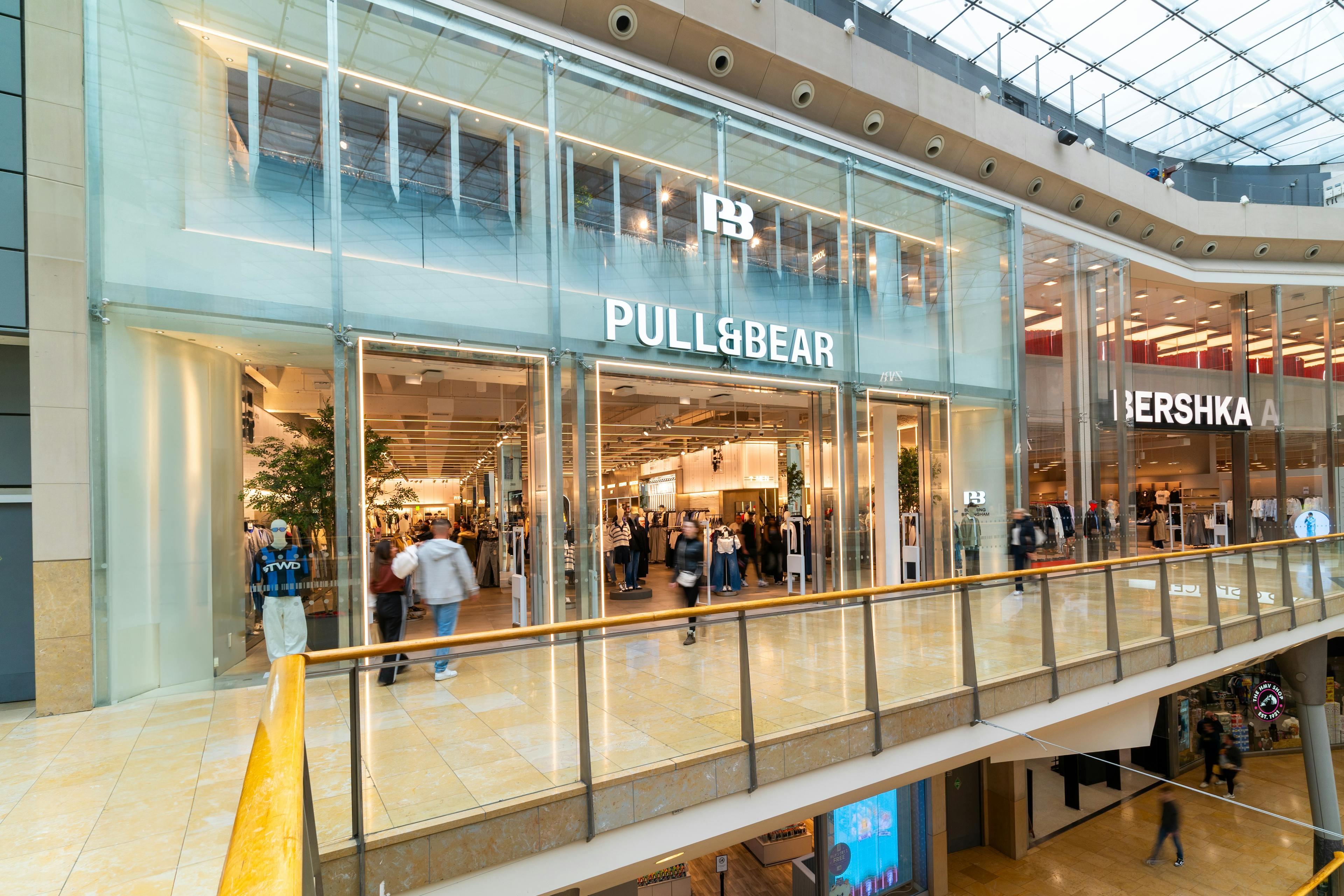 Pull&Bear shop in Bullring, Birmingham