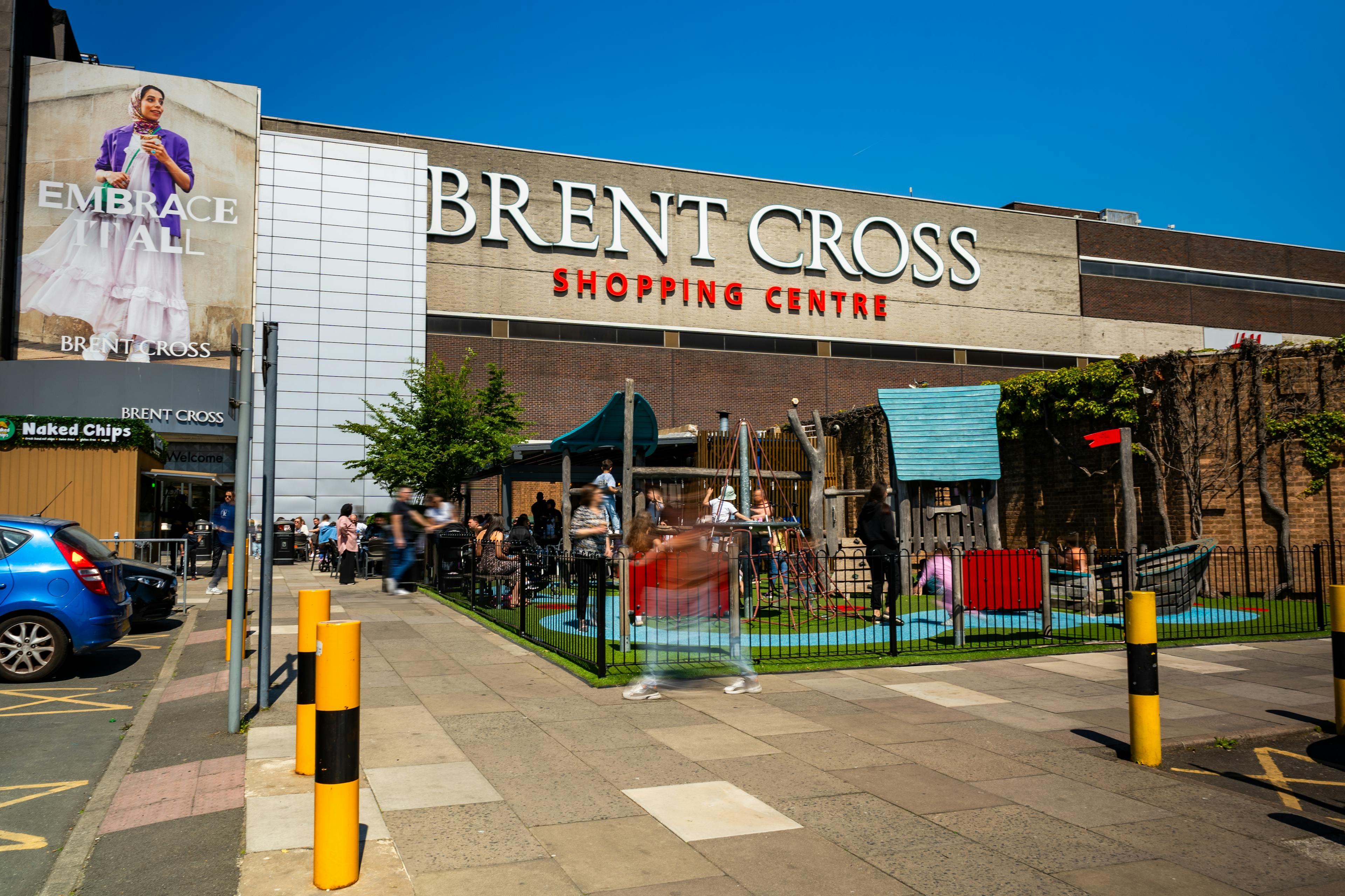 an image of brent cross from the outside