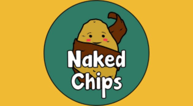 Naked Chips logo