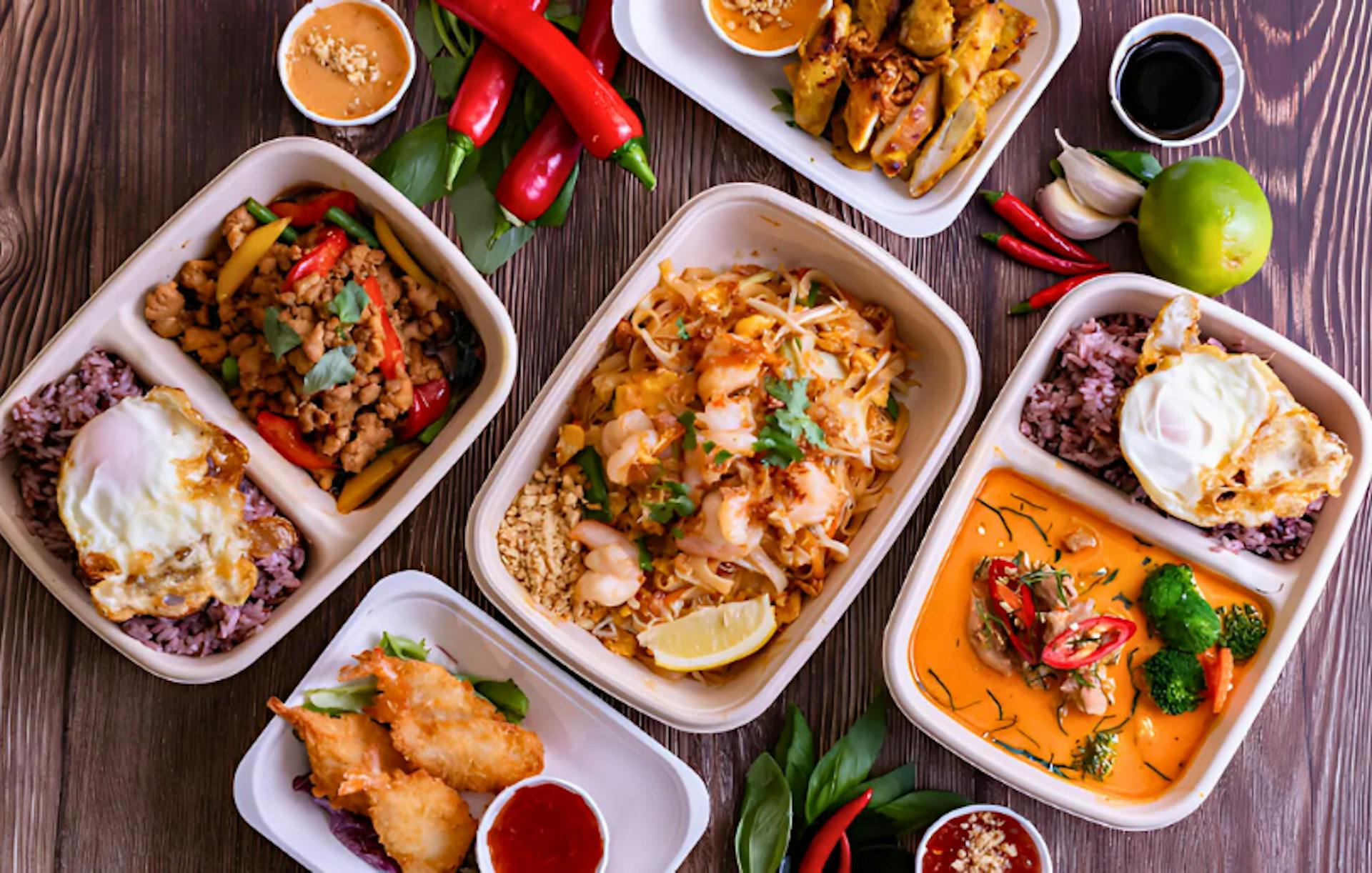 Food at Yaay Yaay, District, Brent Cross