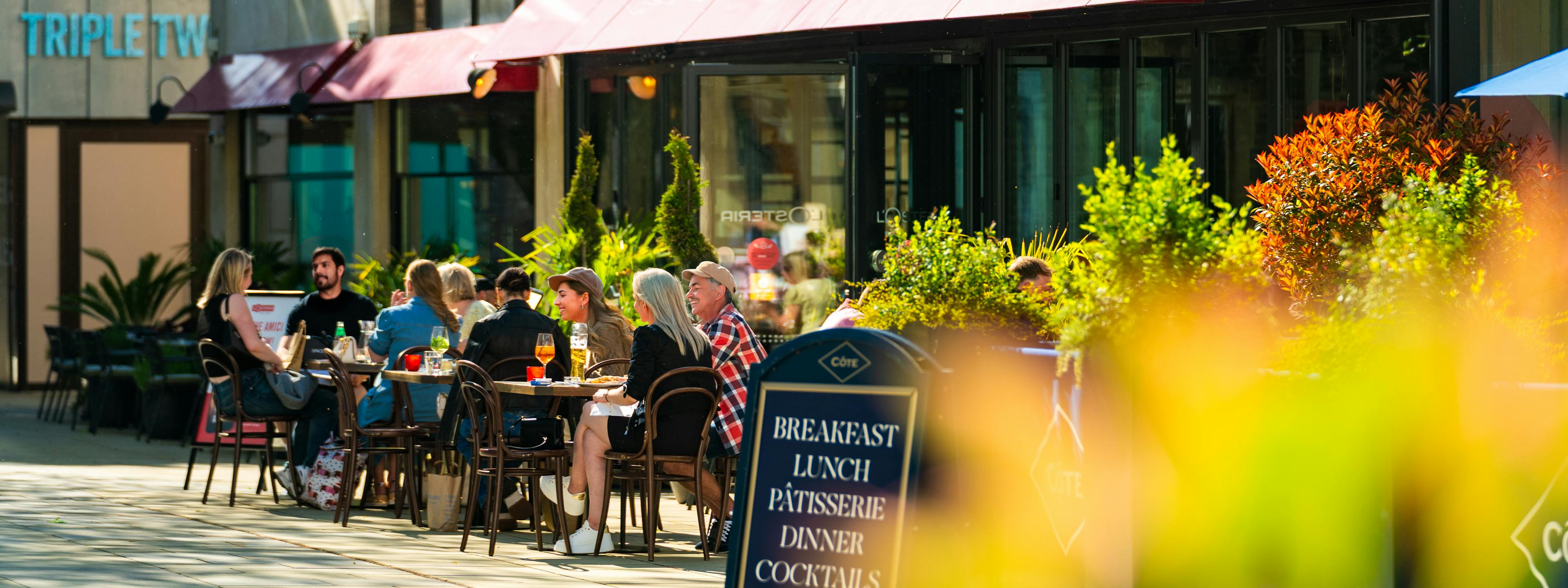 eat and drink in cabot circus