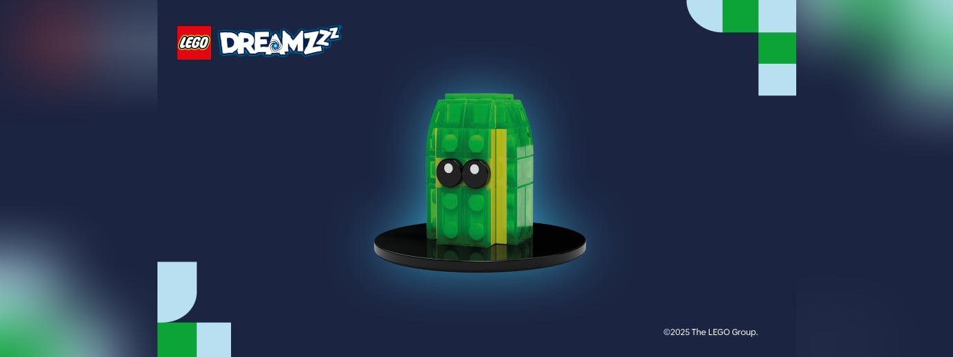 Build Your Own Z-Blob with LEGO® Poster