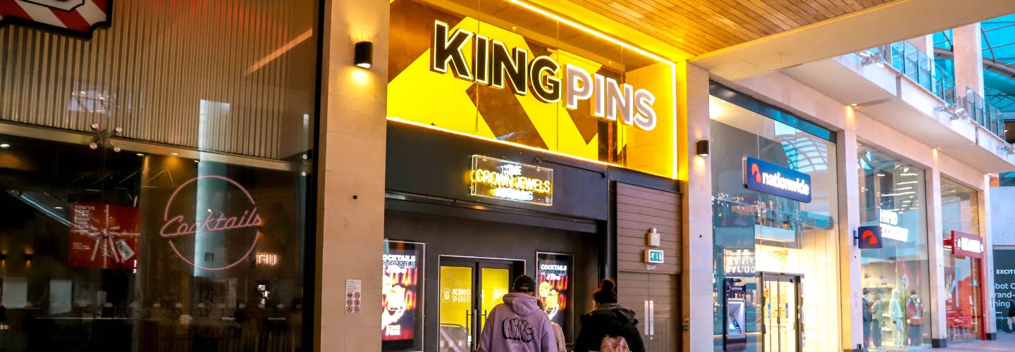 king pins in cabot circus
