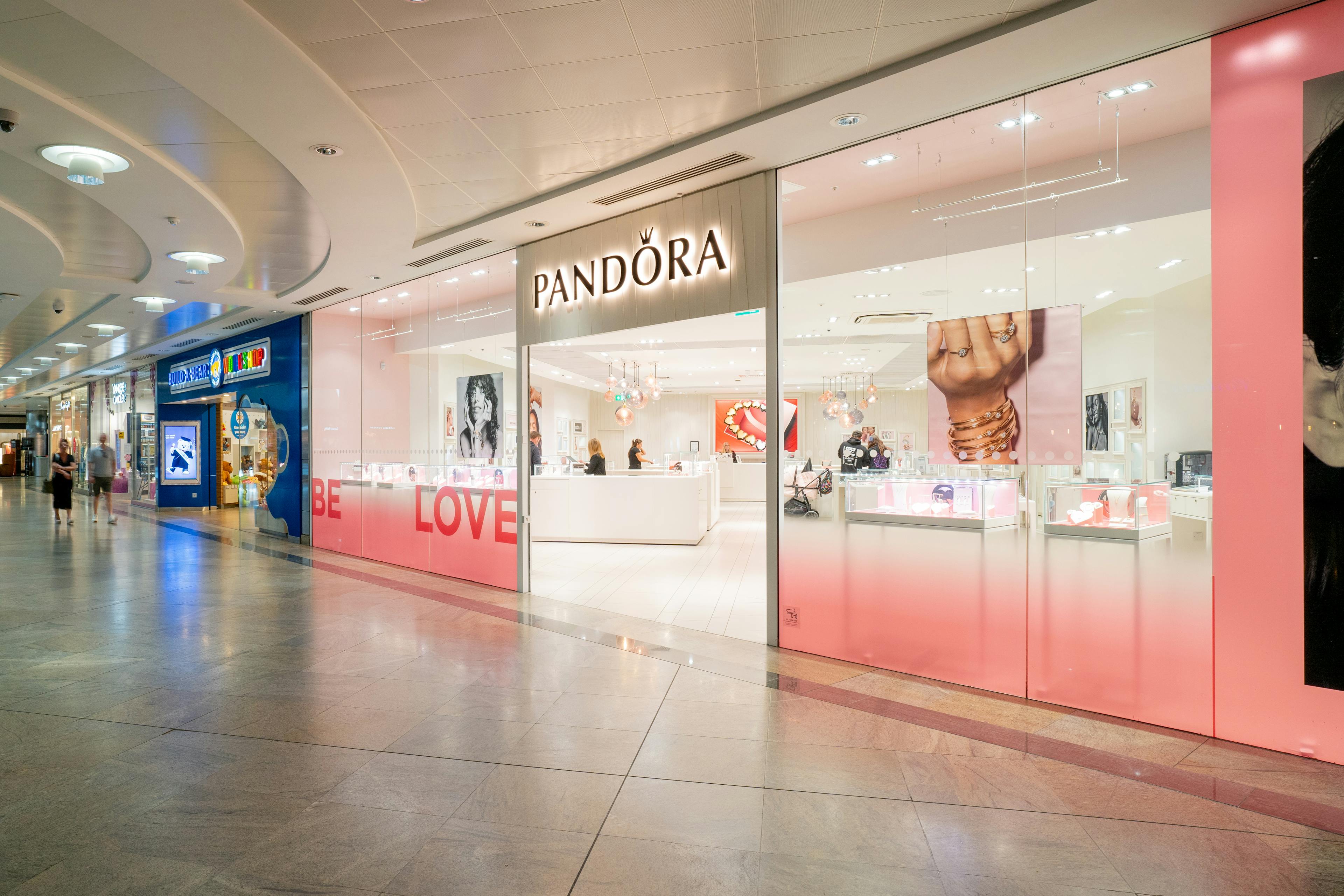 Pandora Storefront at Westquay