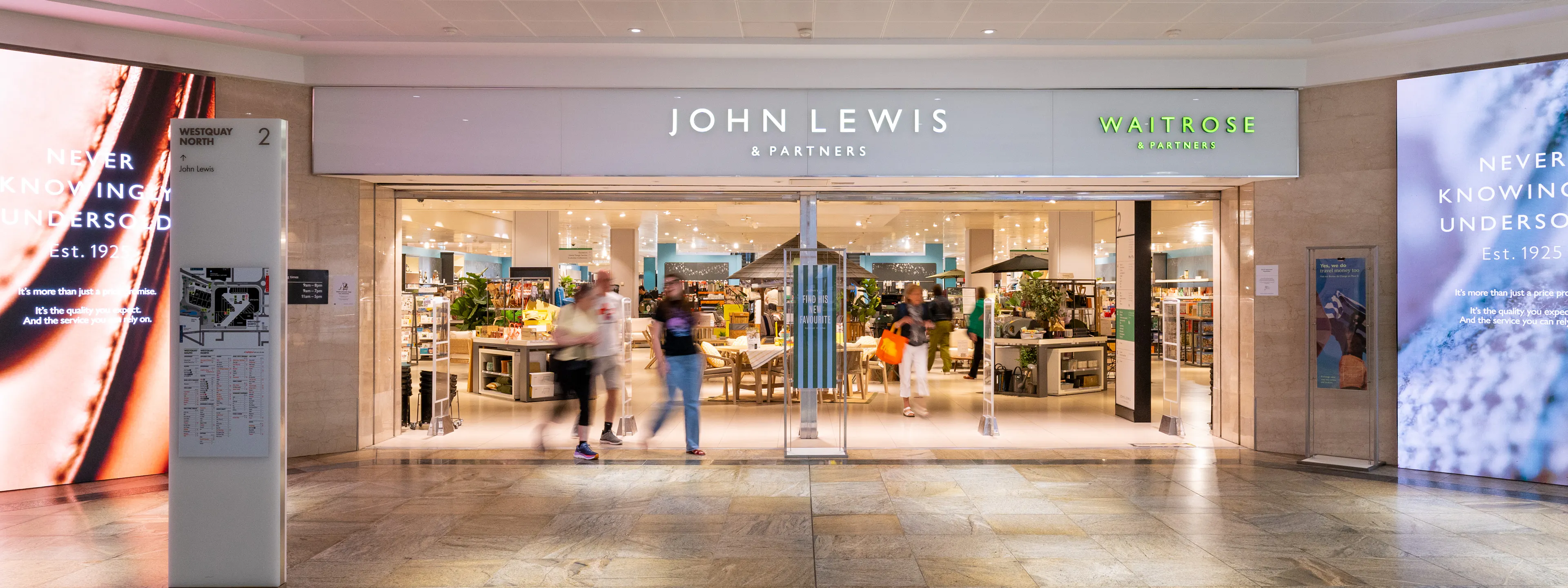 John Lewis Storefront Westquay
