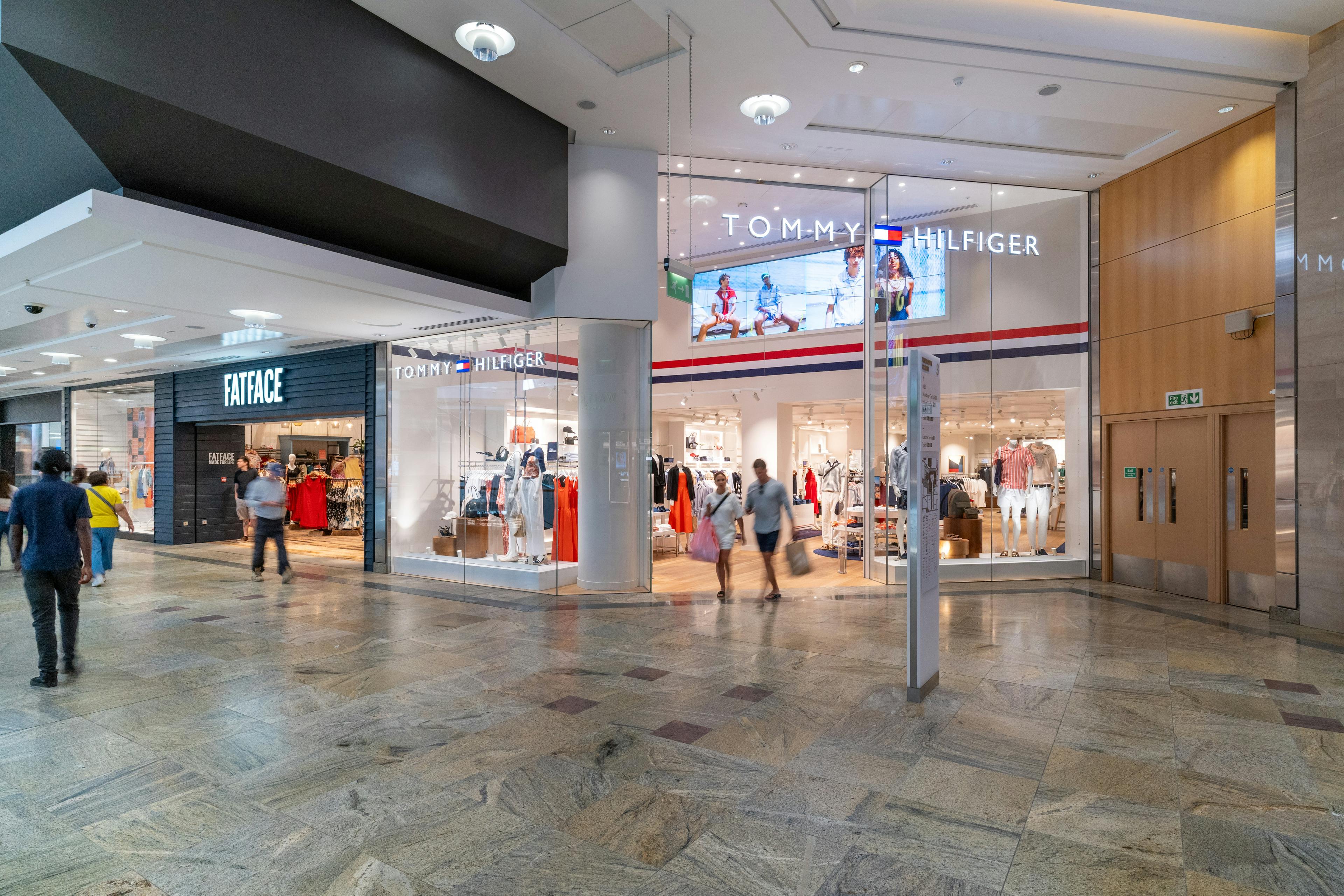 Tommy Hilfiger Storefront at Westquay