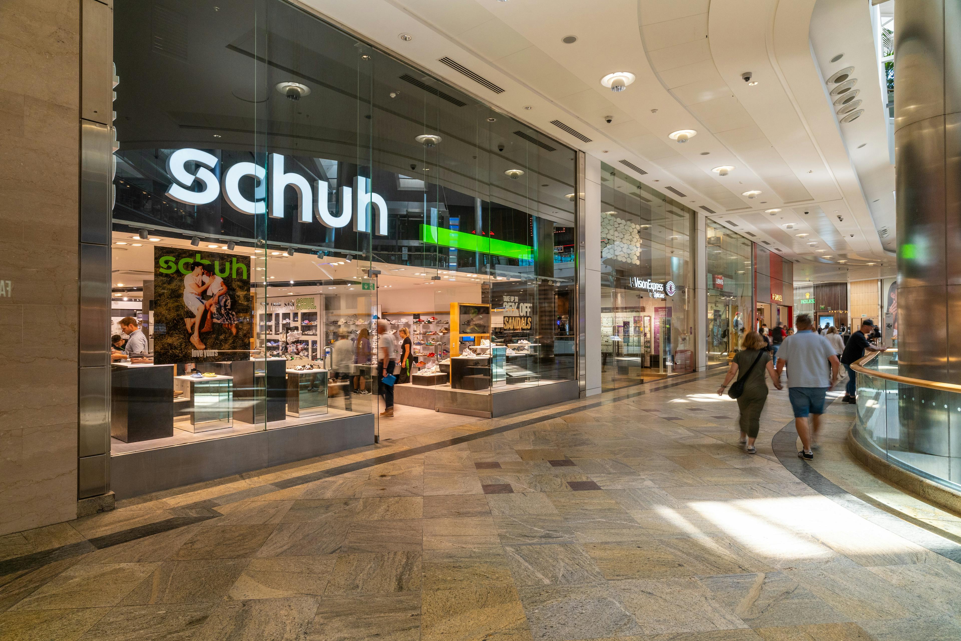 schuh Storefront at Westquay