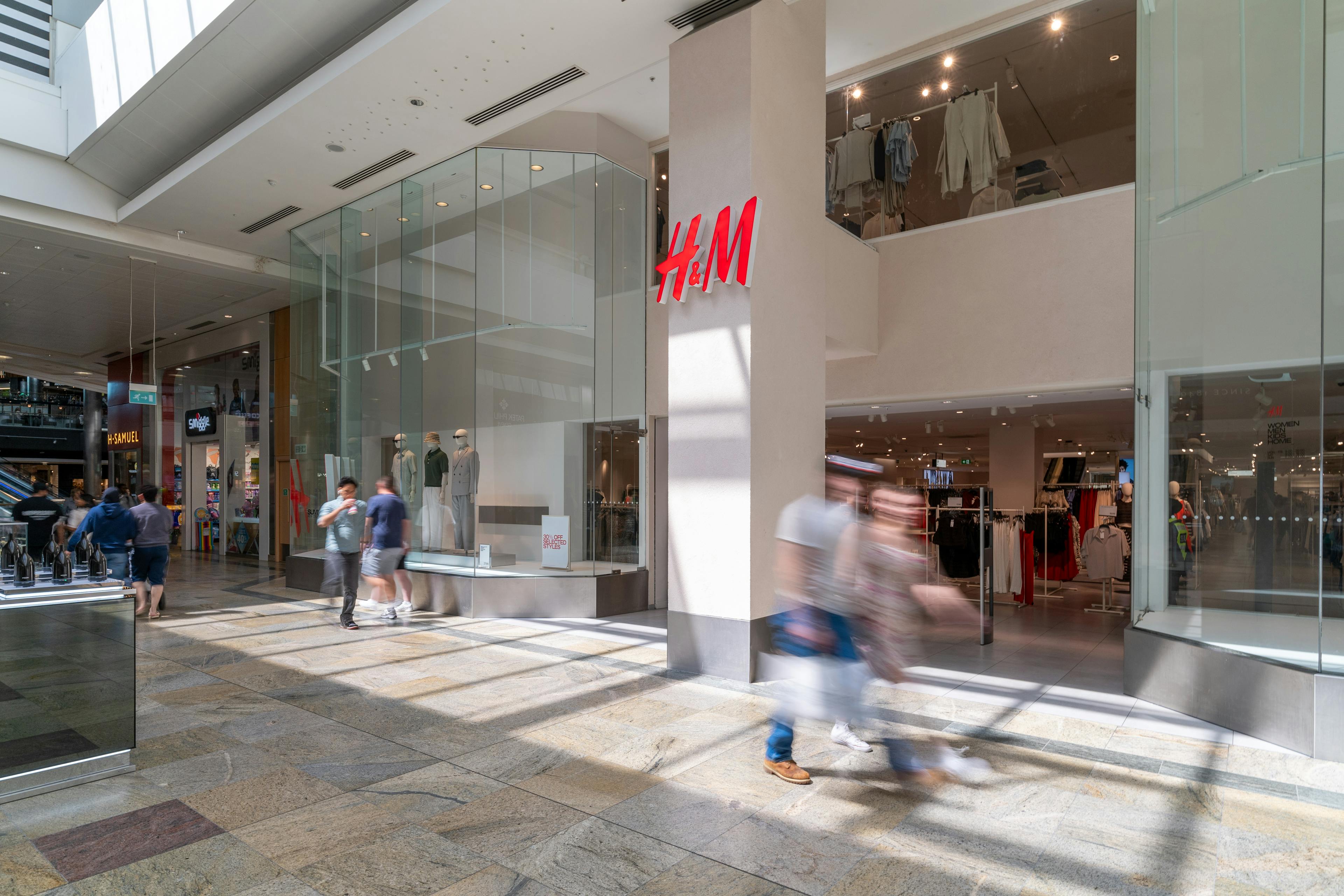 H&M Storefront at Westquay