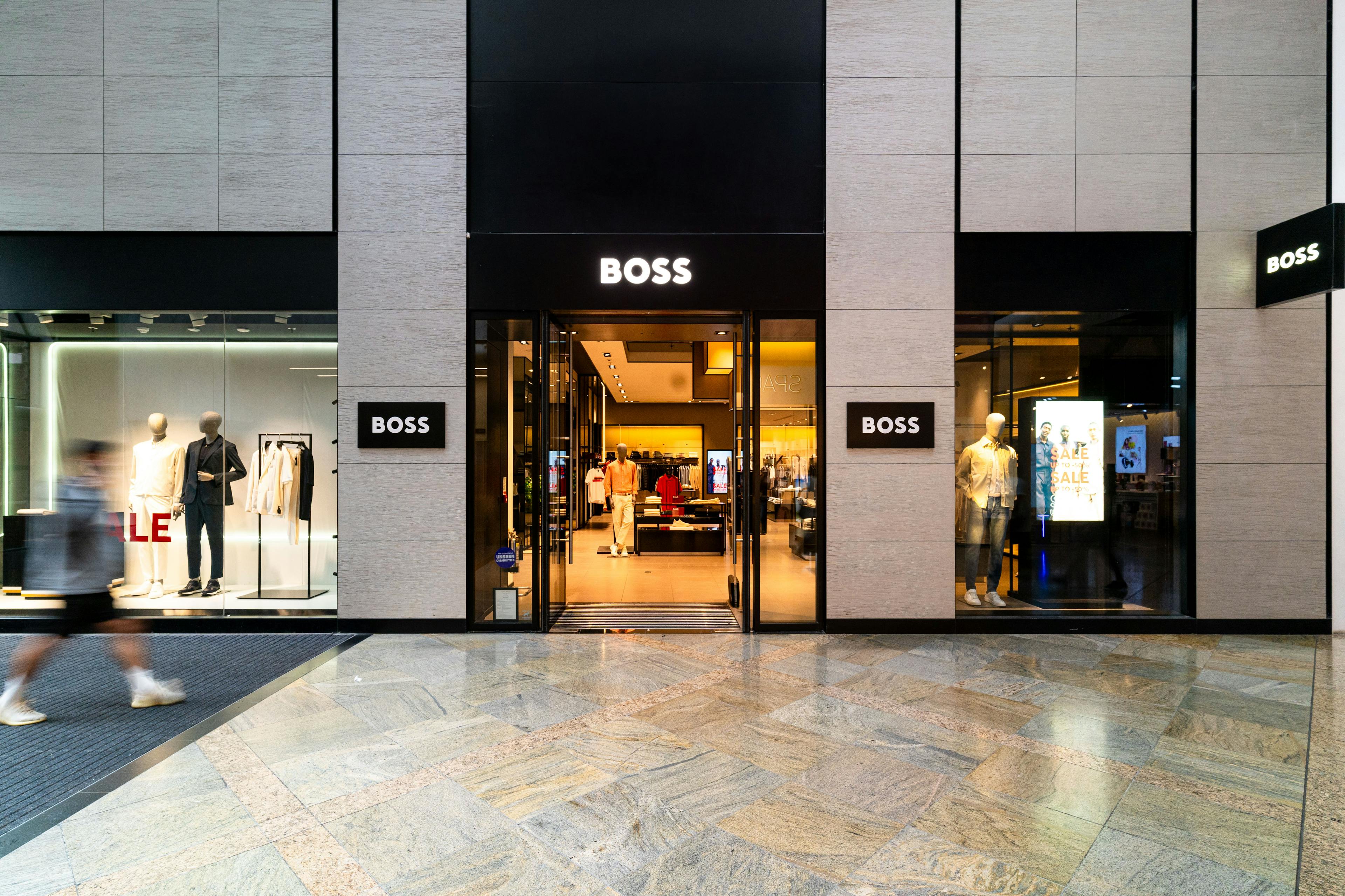 BOSS storefront at The Oracle