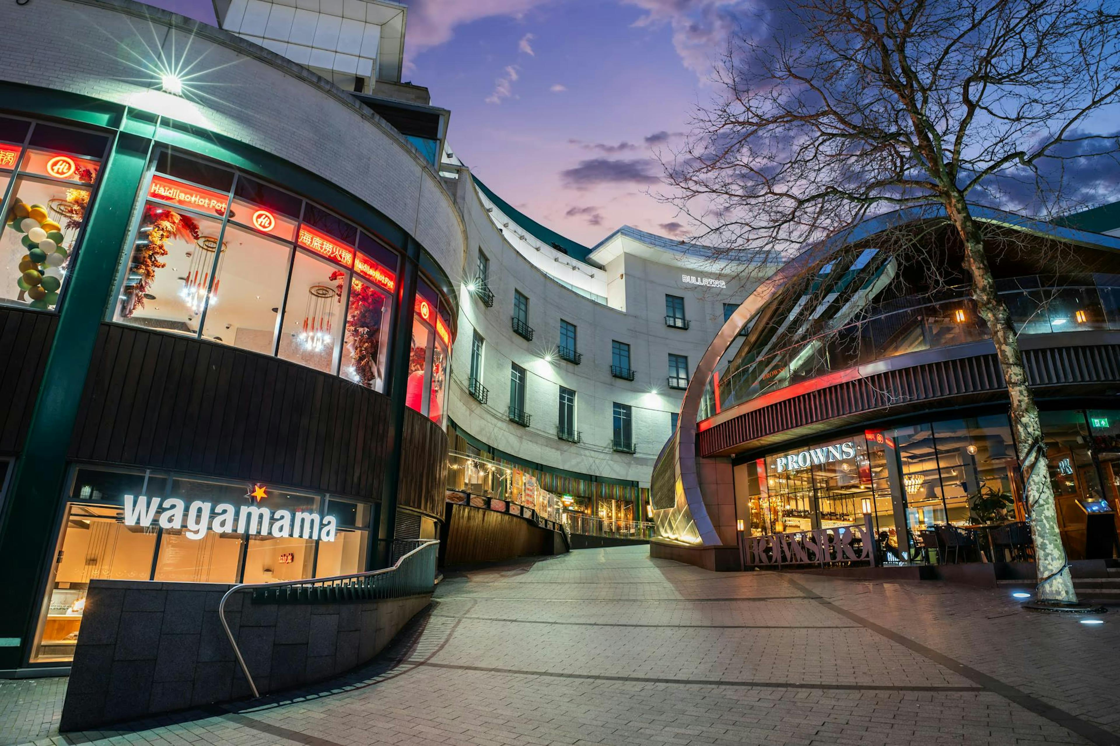 Wagamama shop in Bullring