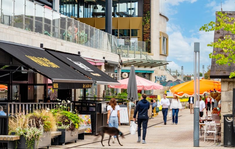 outside of Dundrum Town