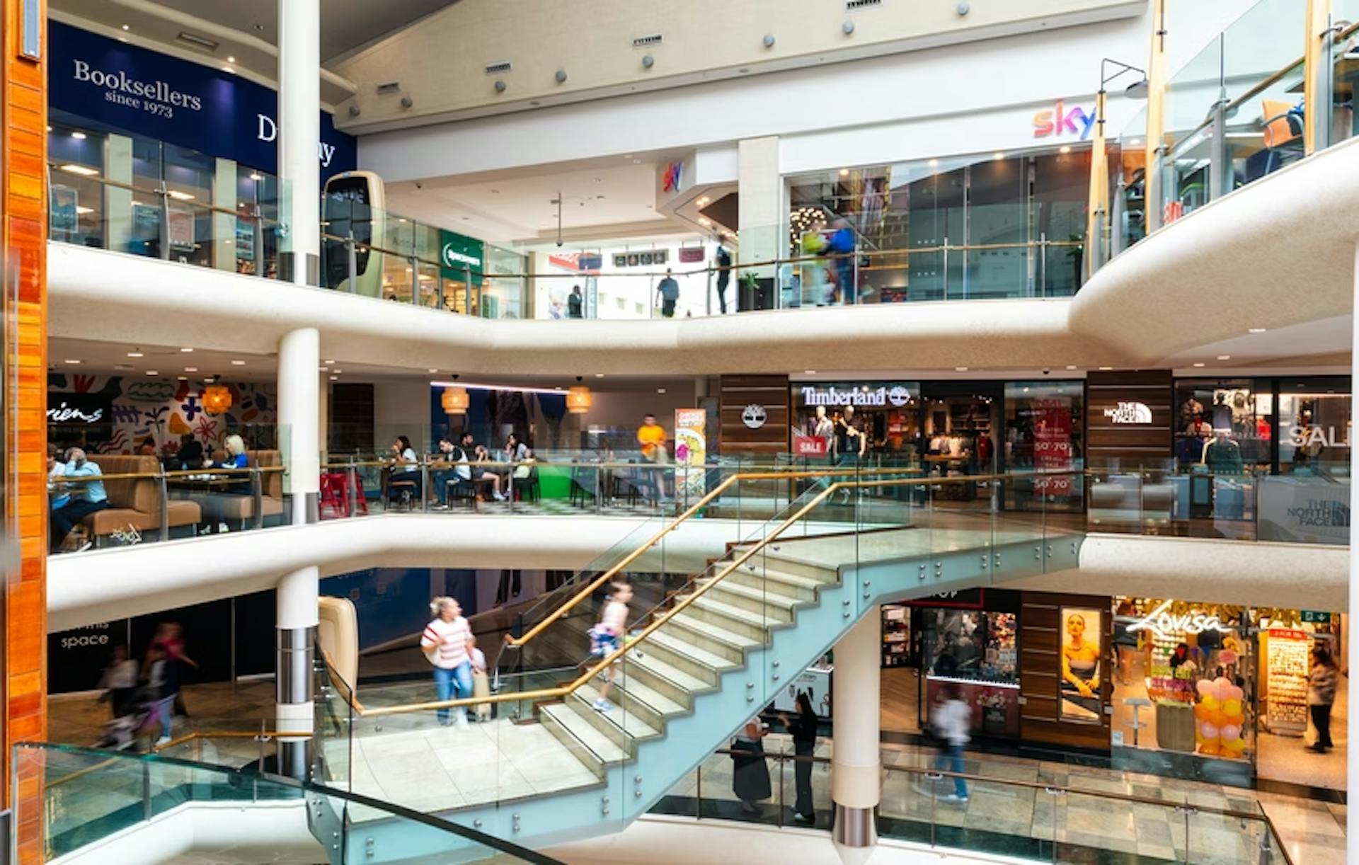 an image of dundrum from the inside