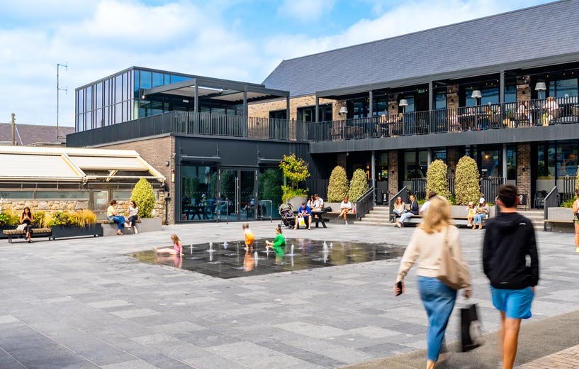 an image of dundrum from the outside