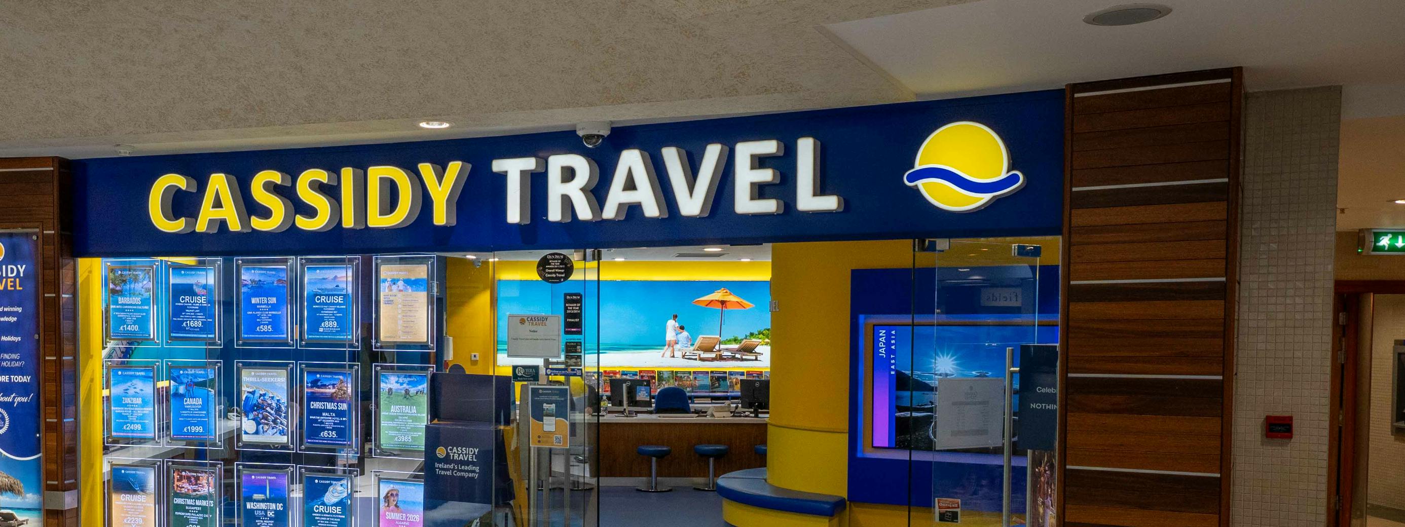 Cassidy Travel in Dublin, Dundrum Town Centre