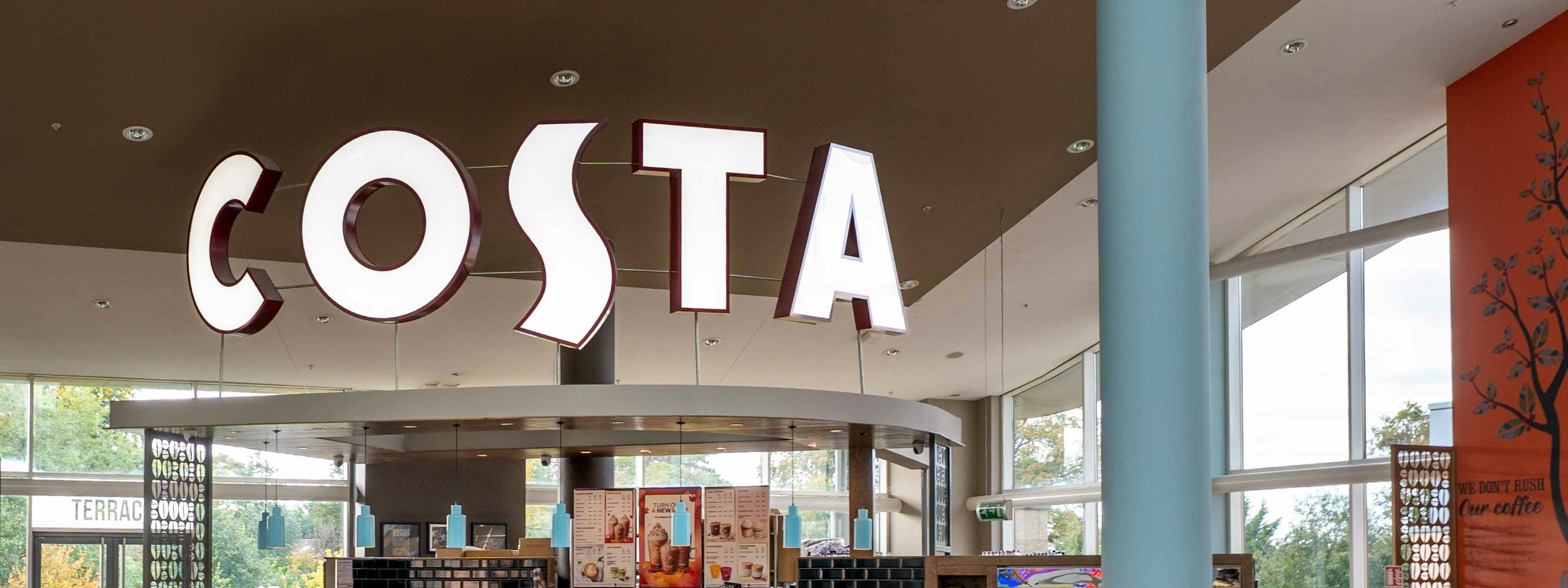 Costa Coffee in Dublin, Dundrum