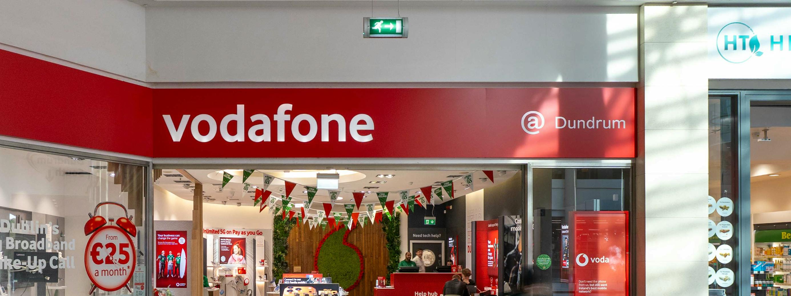 Vodafone in Dublin, Dundrum Town Centre