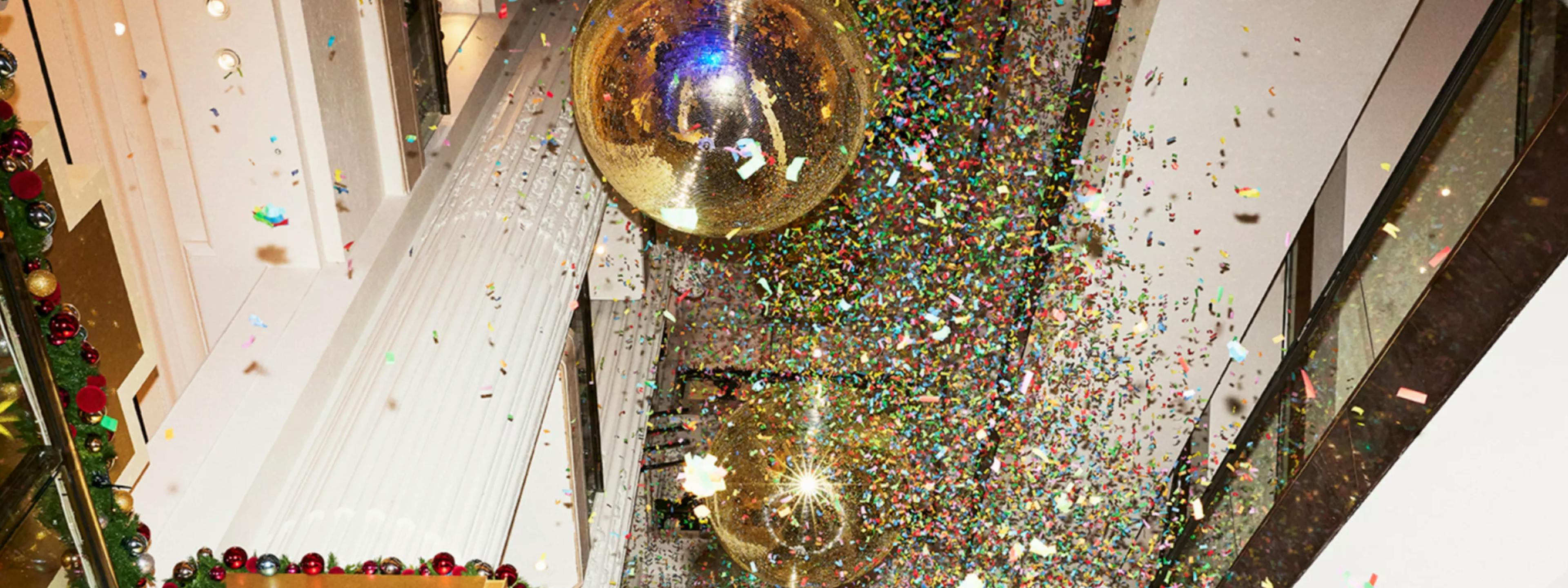 The Confetti Spectacle at Selfridges Birmingham