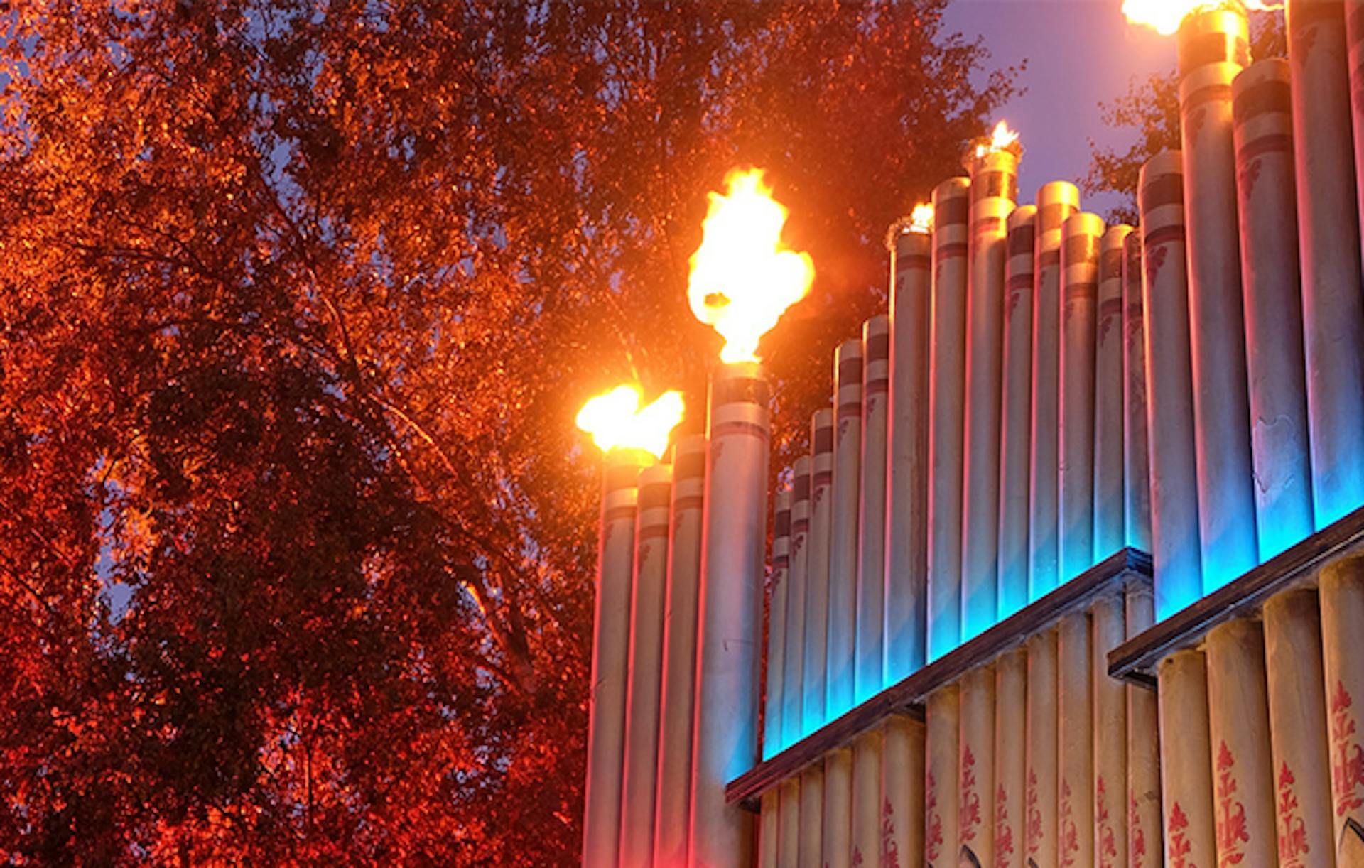 FORGED, Bullring at the Birmingham Light Festival