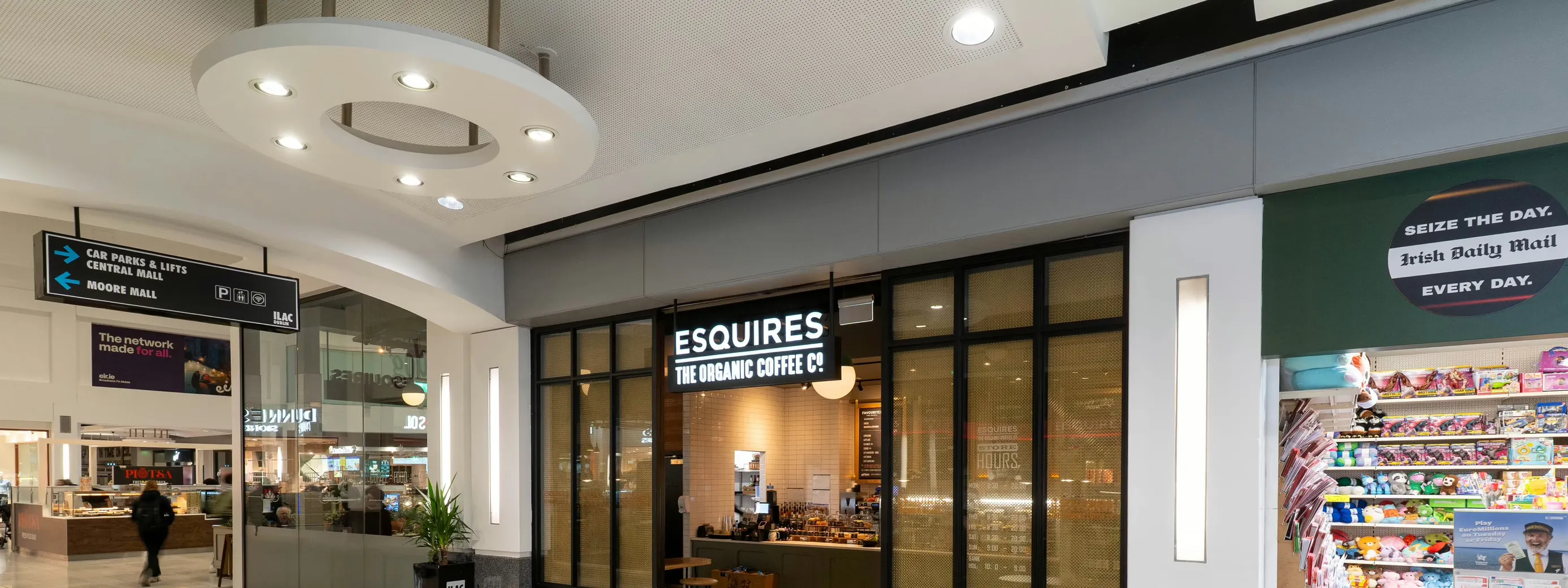 Esquires in Dublin | The Ilac Shopping Centre