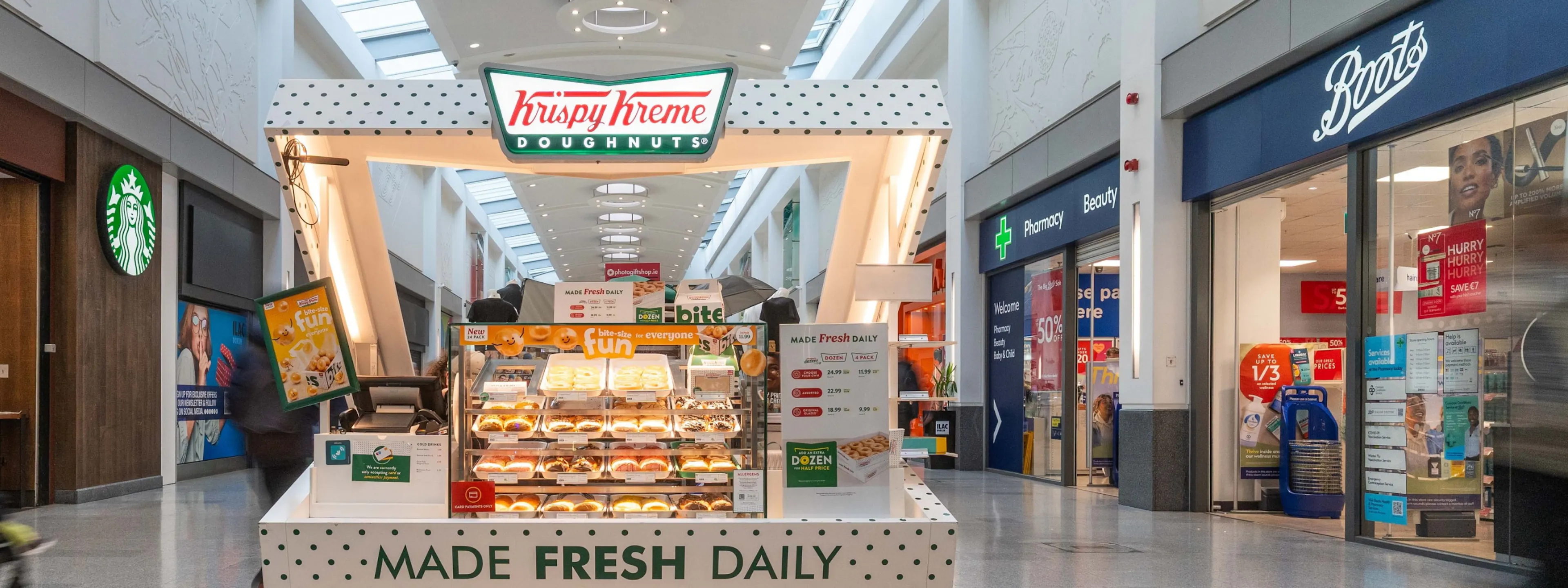 Krispy Kreme in Dublin | The Ilac Shopping Centre