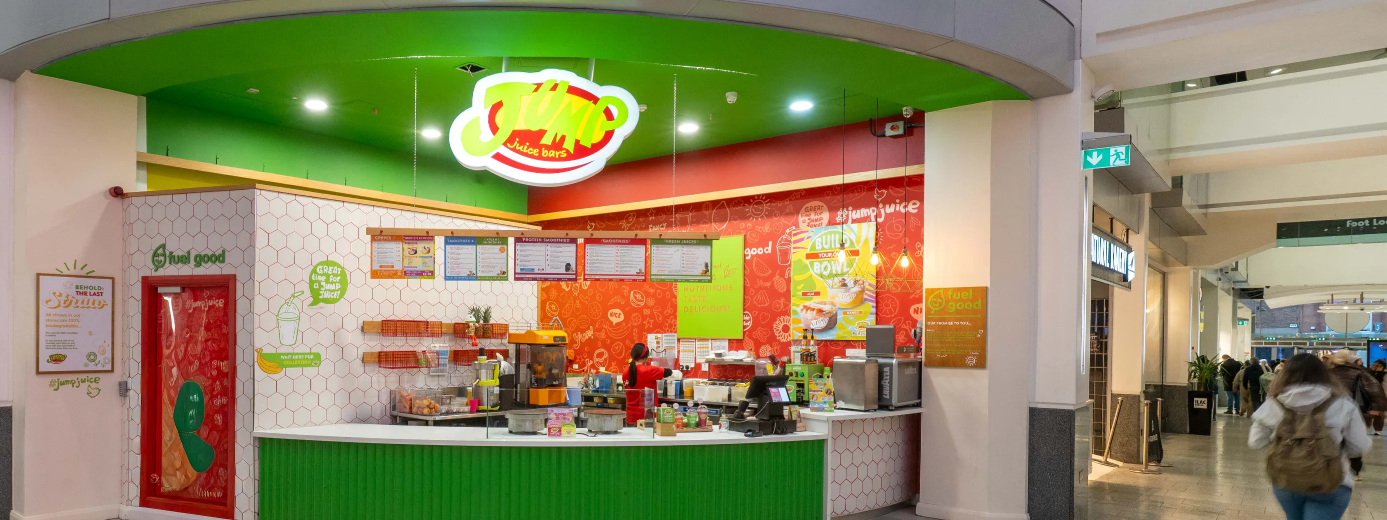 Jump Juice in Dublin | The Ilac Shopping Centre