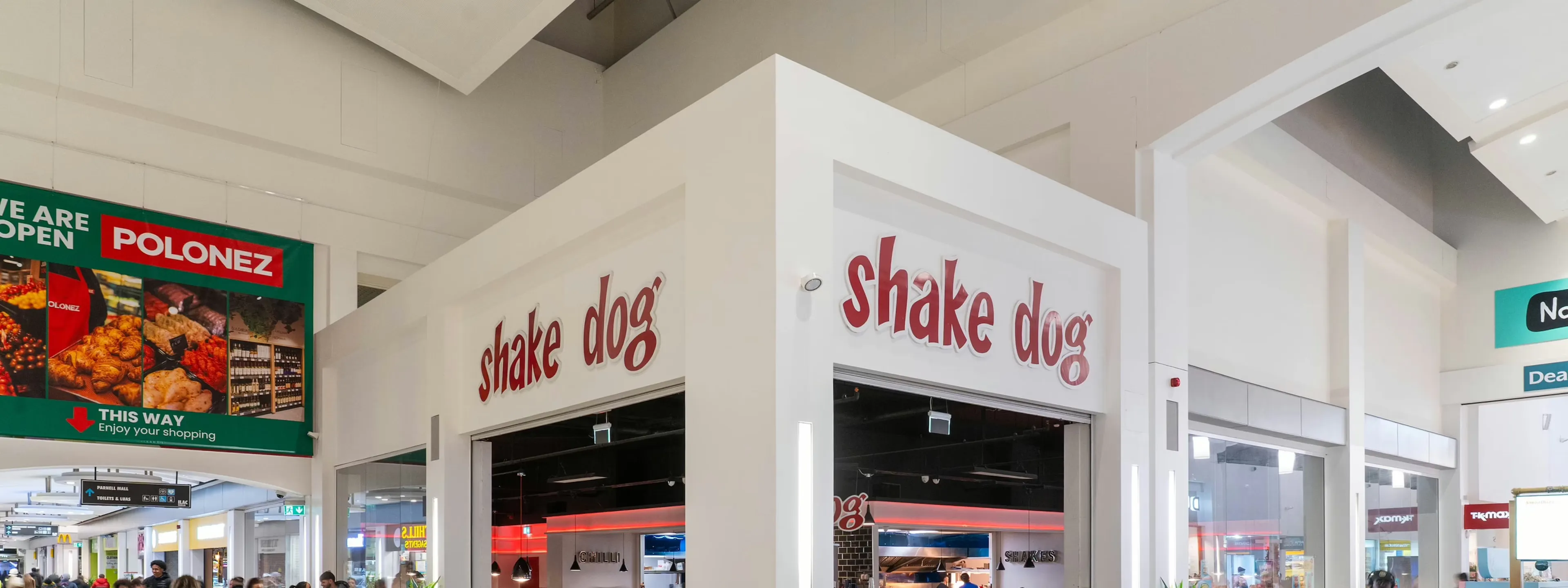 Shake Dog in Dublin | The Ilac Shopping Centre
