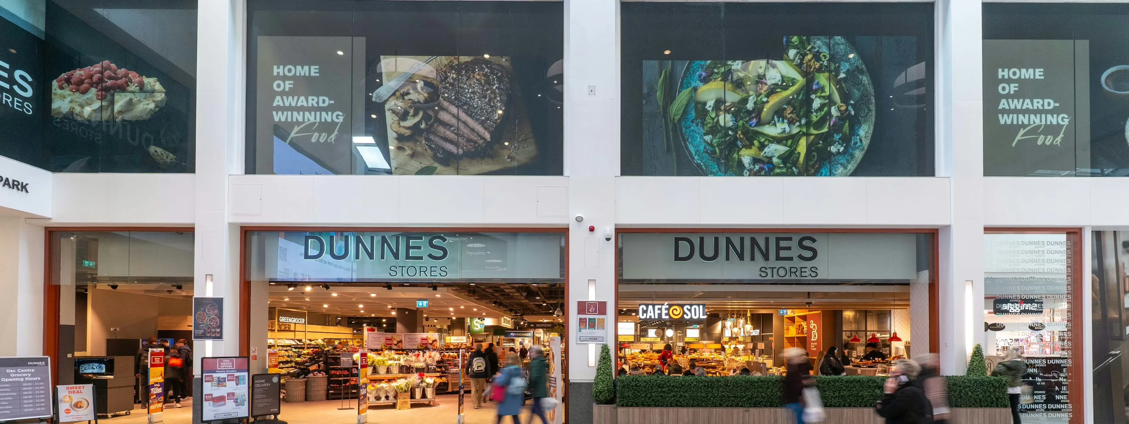 Dunnes Food Hall in Dublin | The Ilac Shopping Centre