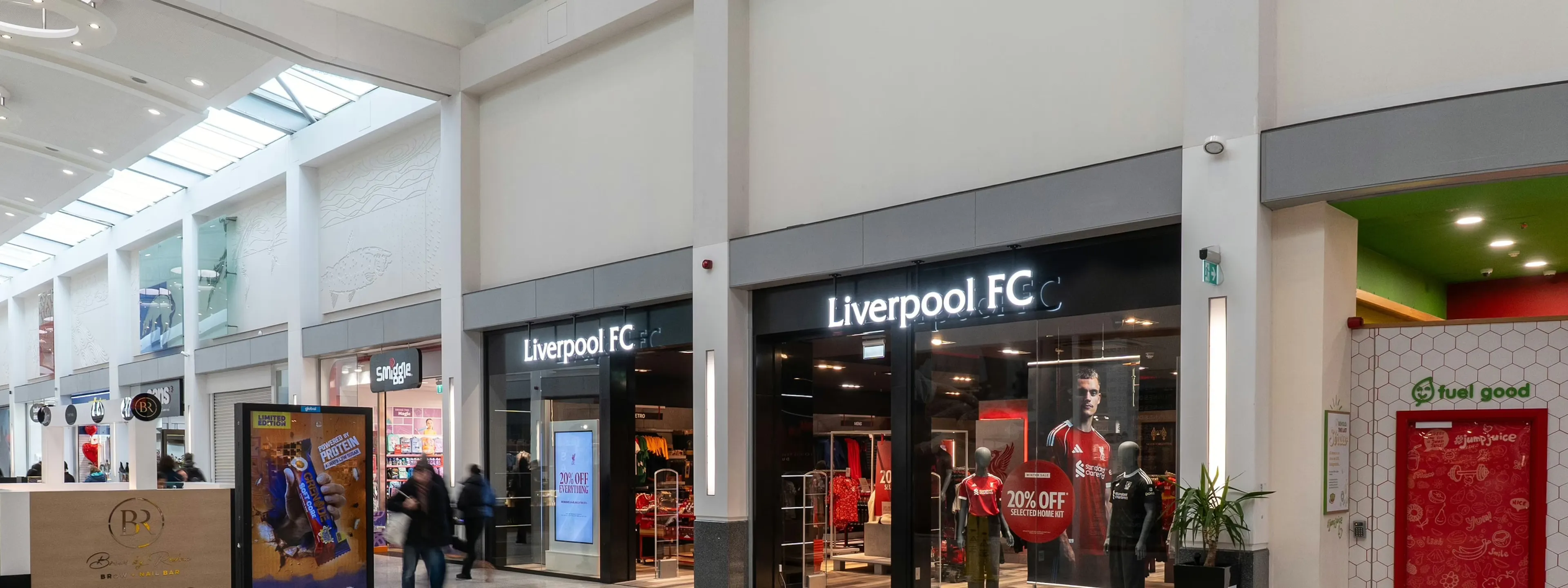 Liverpool FC in Dublin | The Ilac Shopping Centre