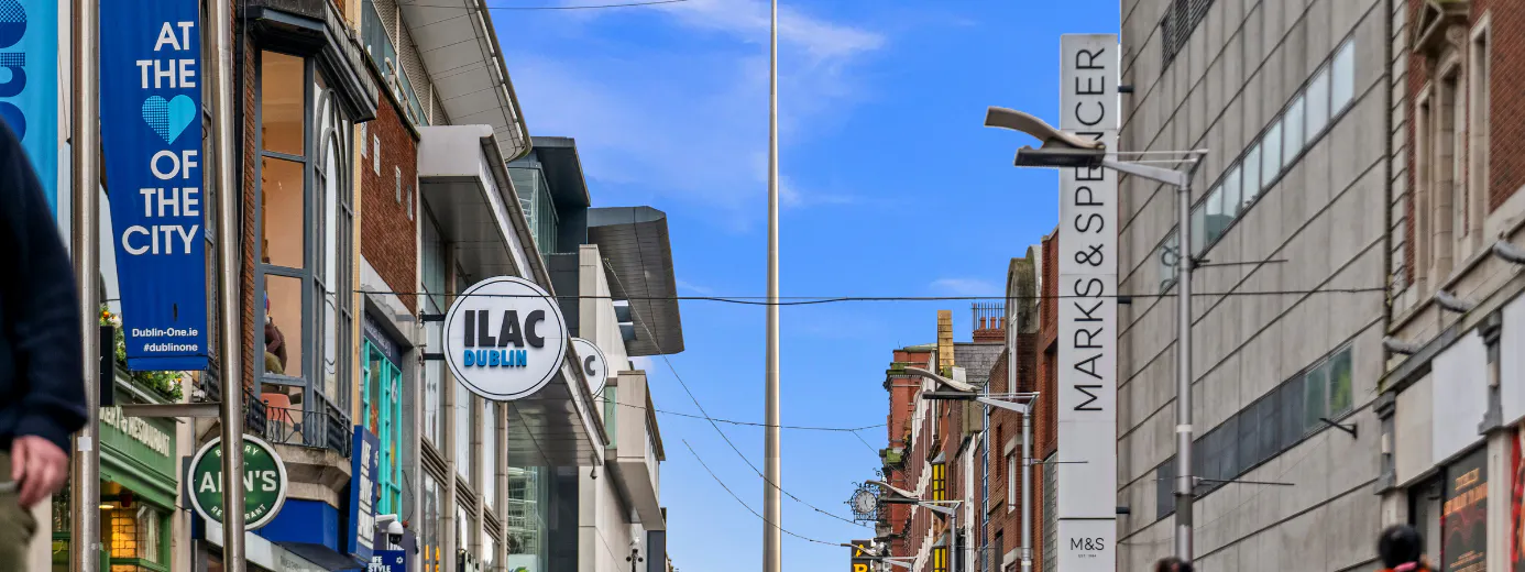 The Ilac Shopping Centre - outside