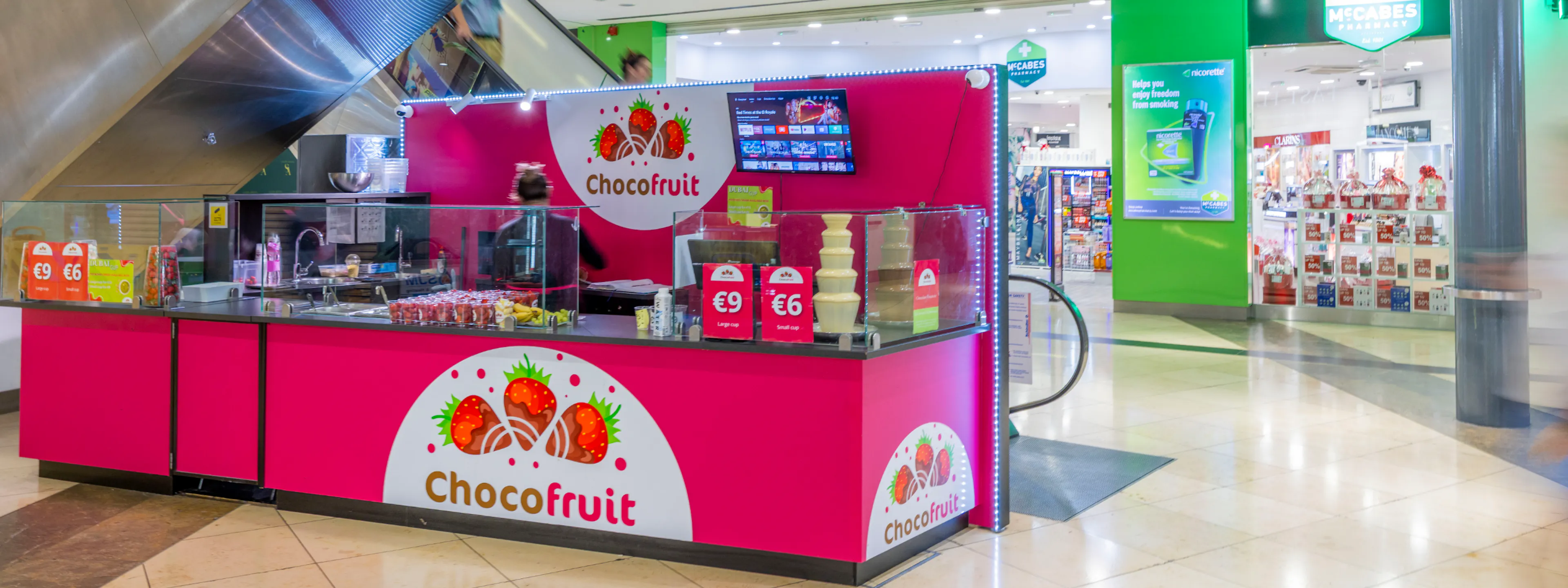 Chocofruit in Pavilions Swords