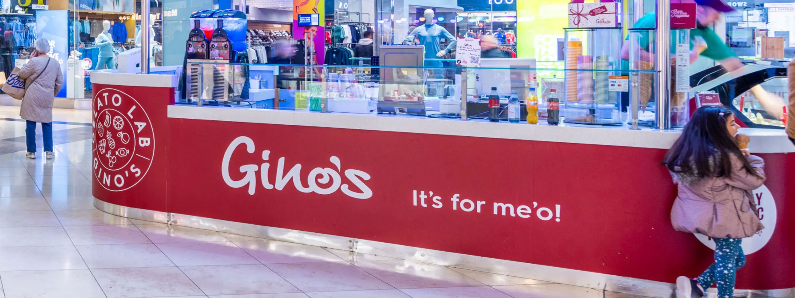 Gino's Gelato in Pavilions Swords