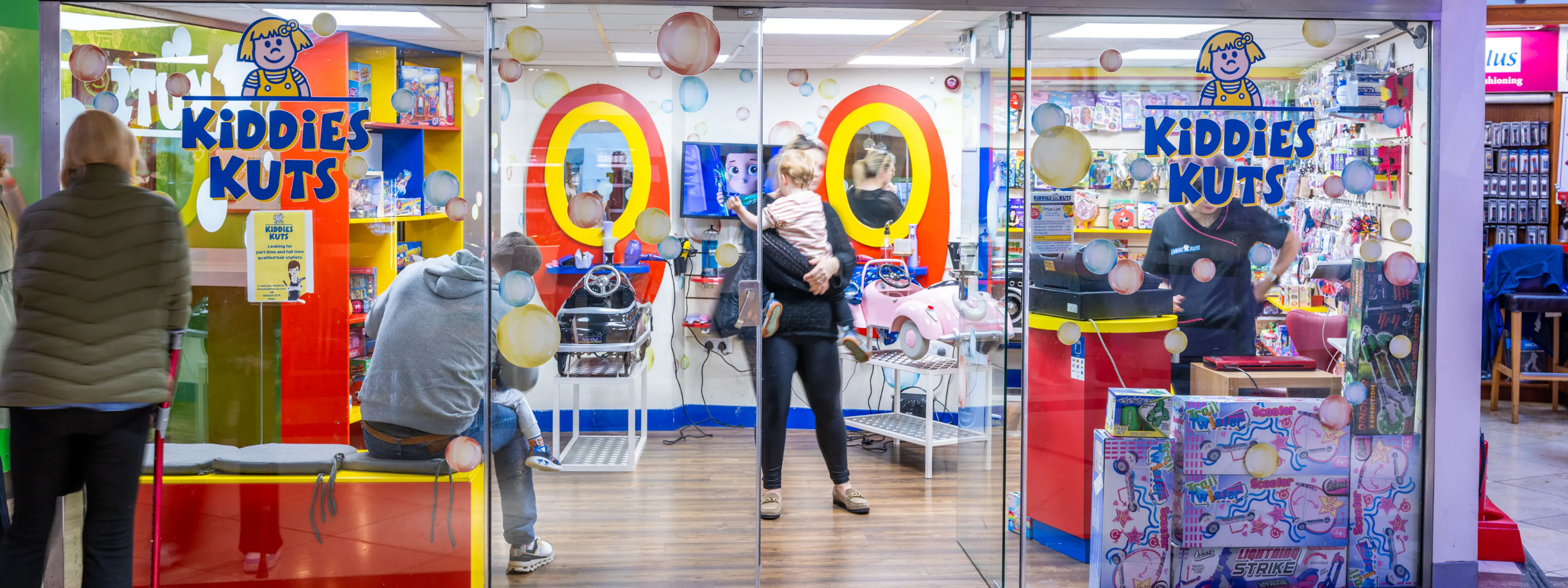 Kiddies Kuts in Pavilions Swords