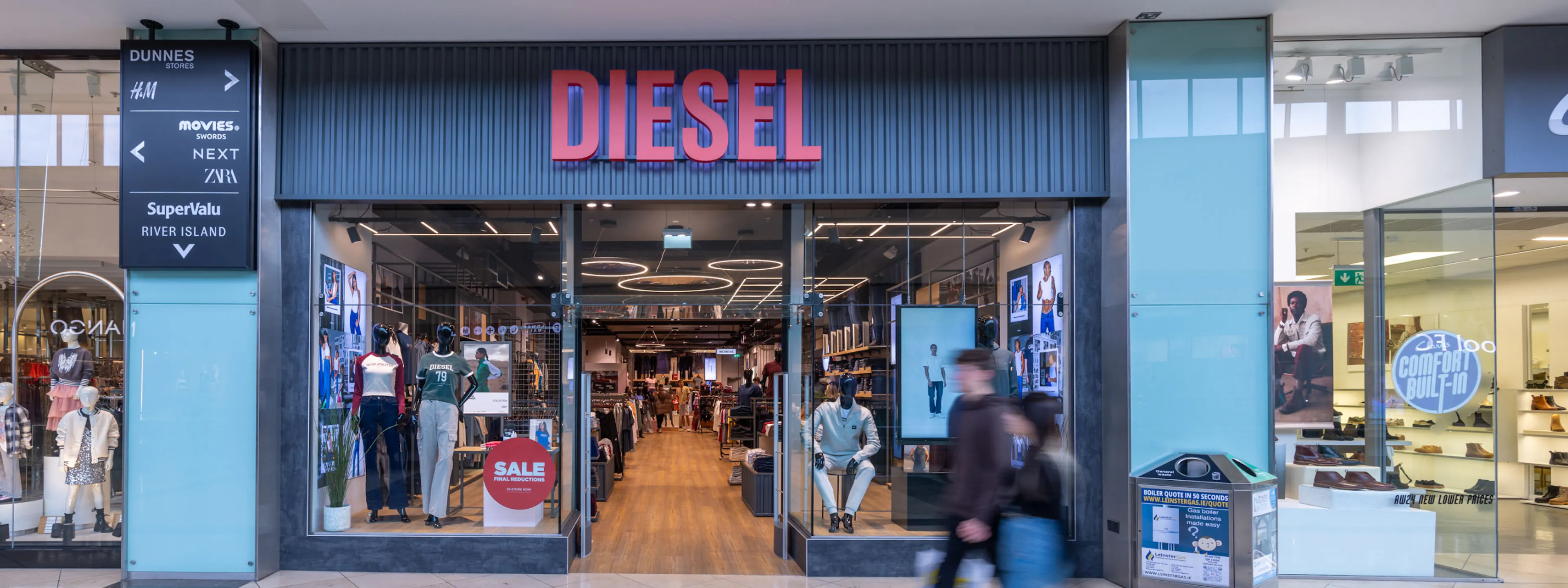 Diesel in Swords | Pavilions Swords