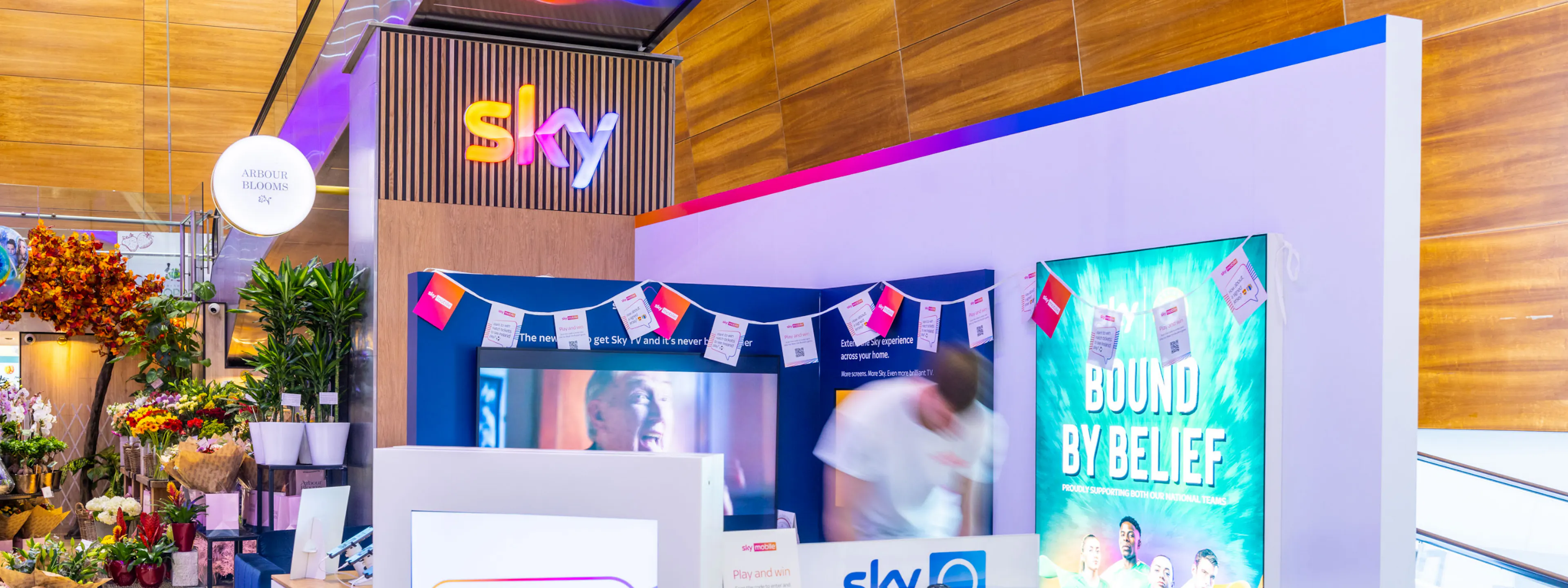 Sky Kiosk in Pavilions Swords