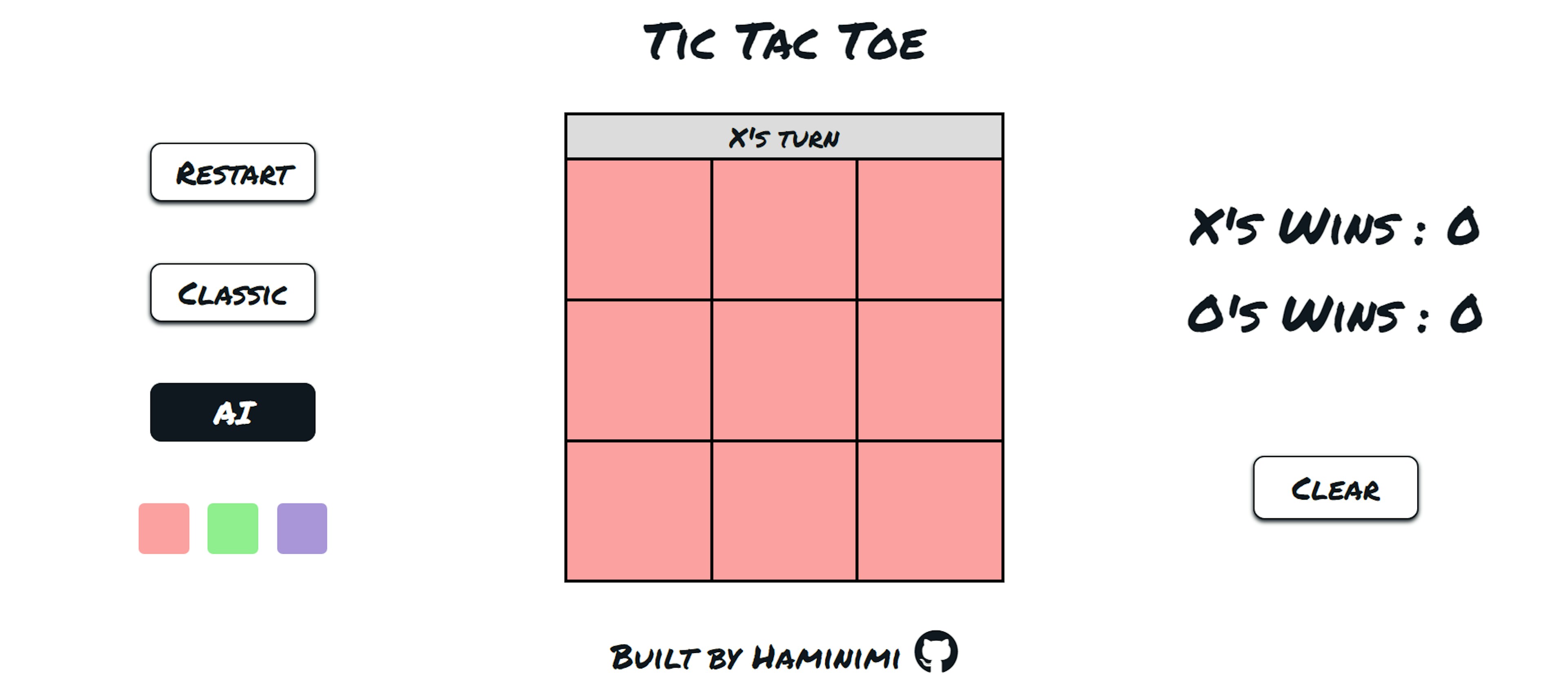 Tic Tac Toe Screenshot