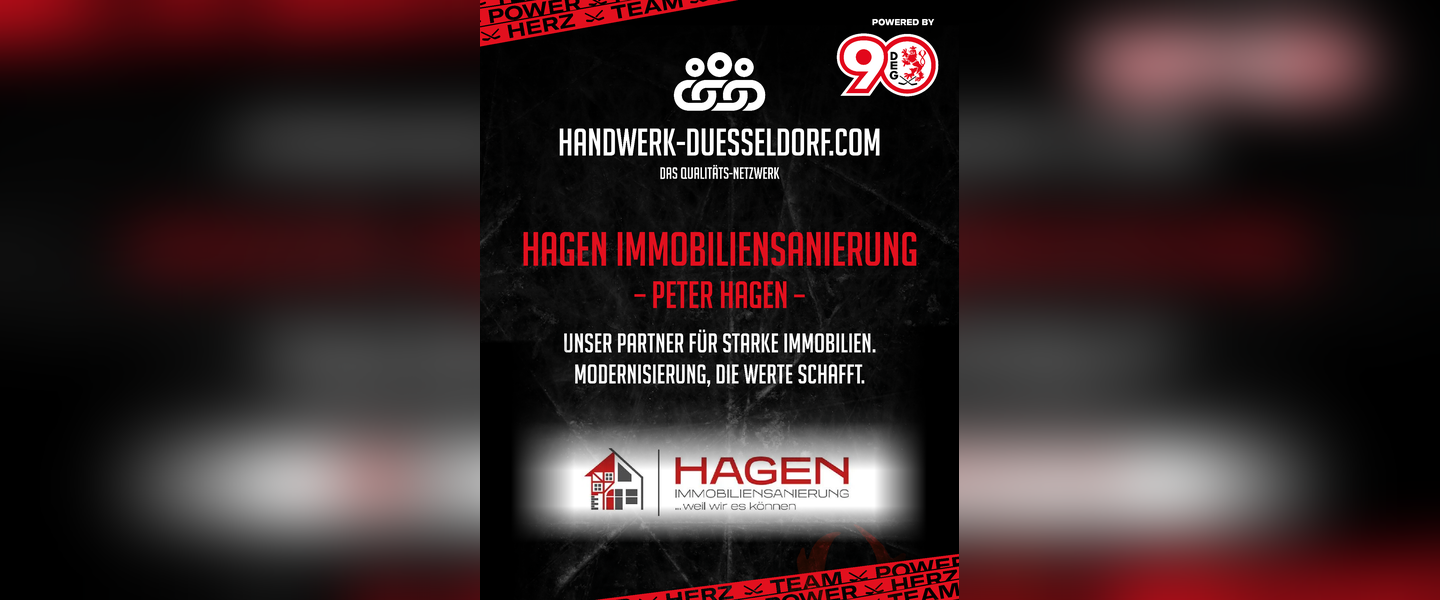 Ein neuer Partner im Netzwerk DEG - Handwerk Düsseldorf. Peter Hagen, Immobiliensanierung.
