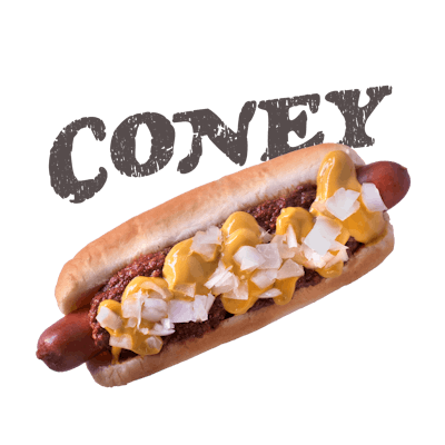 Coney Dog - WEDNESDAY 
All-beef frank, classic Detroit beef sauce, dice onion, mustard