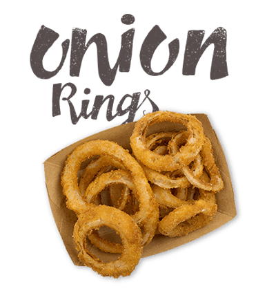 Onion Rings - Sweet onions dipped in crispy Panko batter.