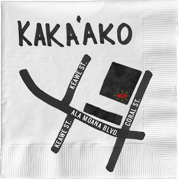 Map of Kaka'ako location