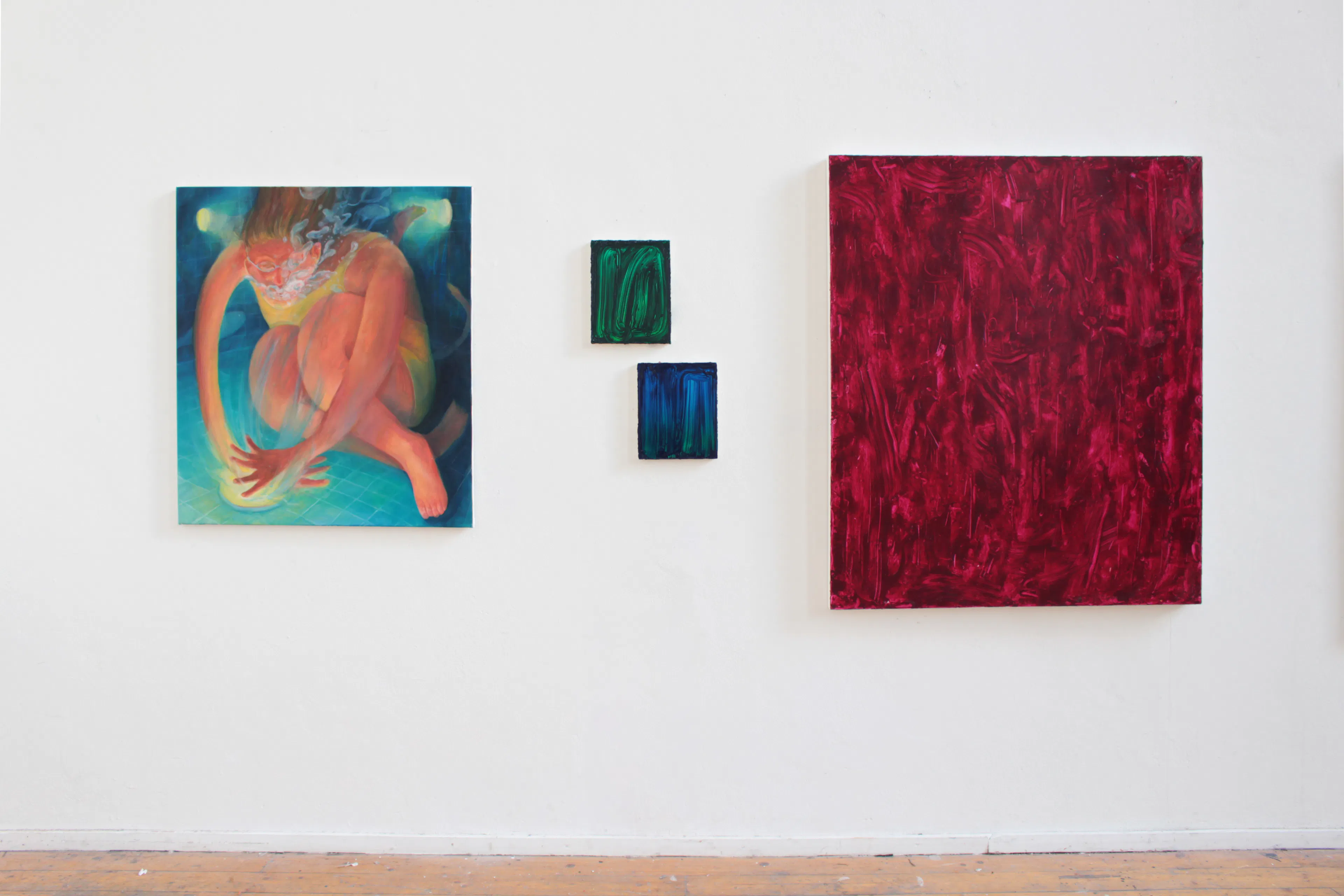 Exhibition view of Spekulatius im Kolosssal, colossal, Academy of Fine Arts, Munich DE, 9.- 12.12.2022