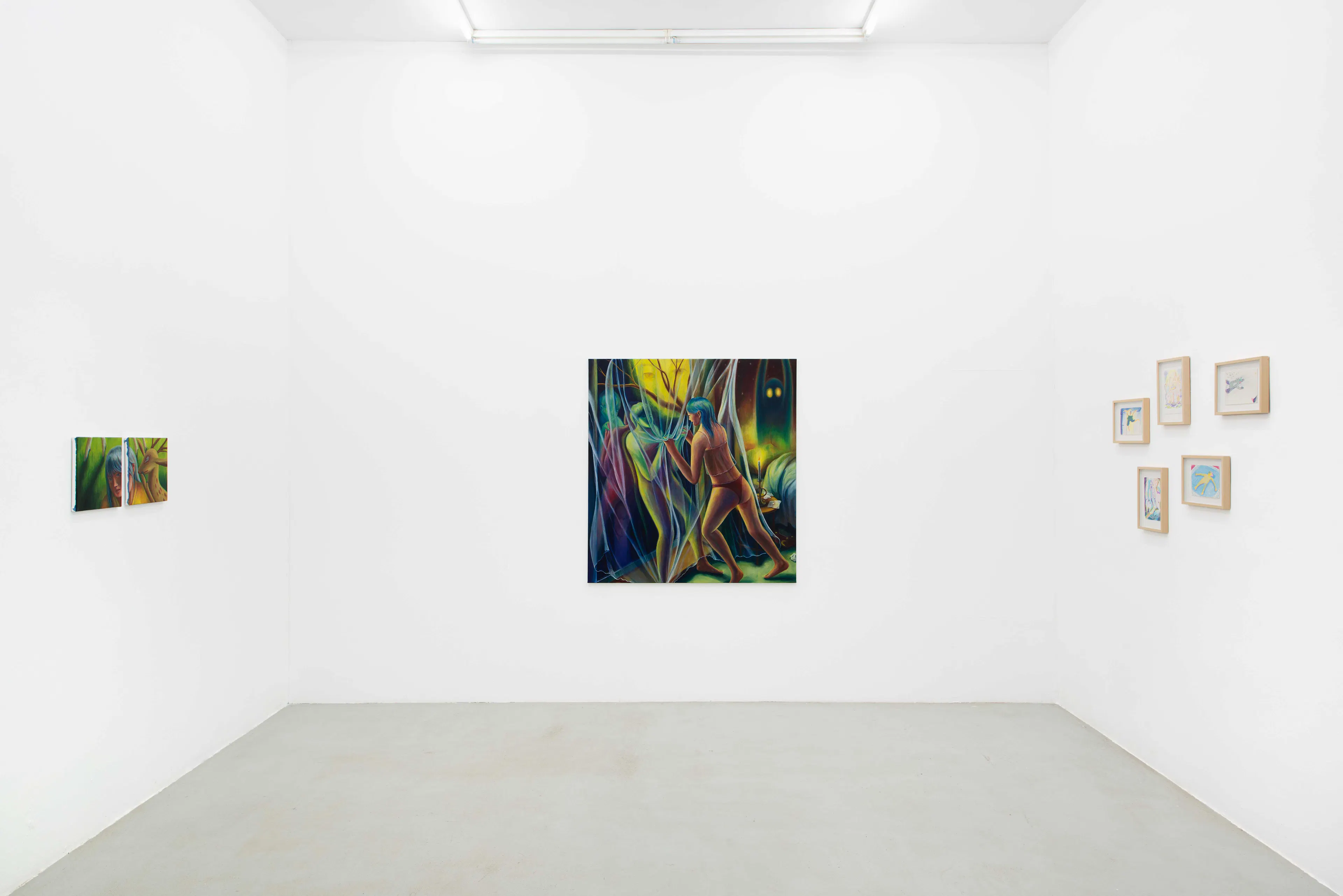Exhibition view of Look at me, look at you, Jochen Hempel Gallery, Leipzig, DE, 14.09 - 19.10.2024