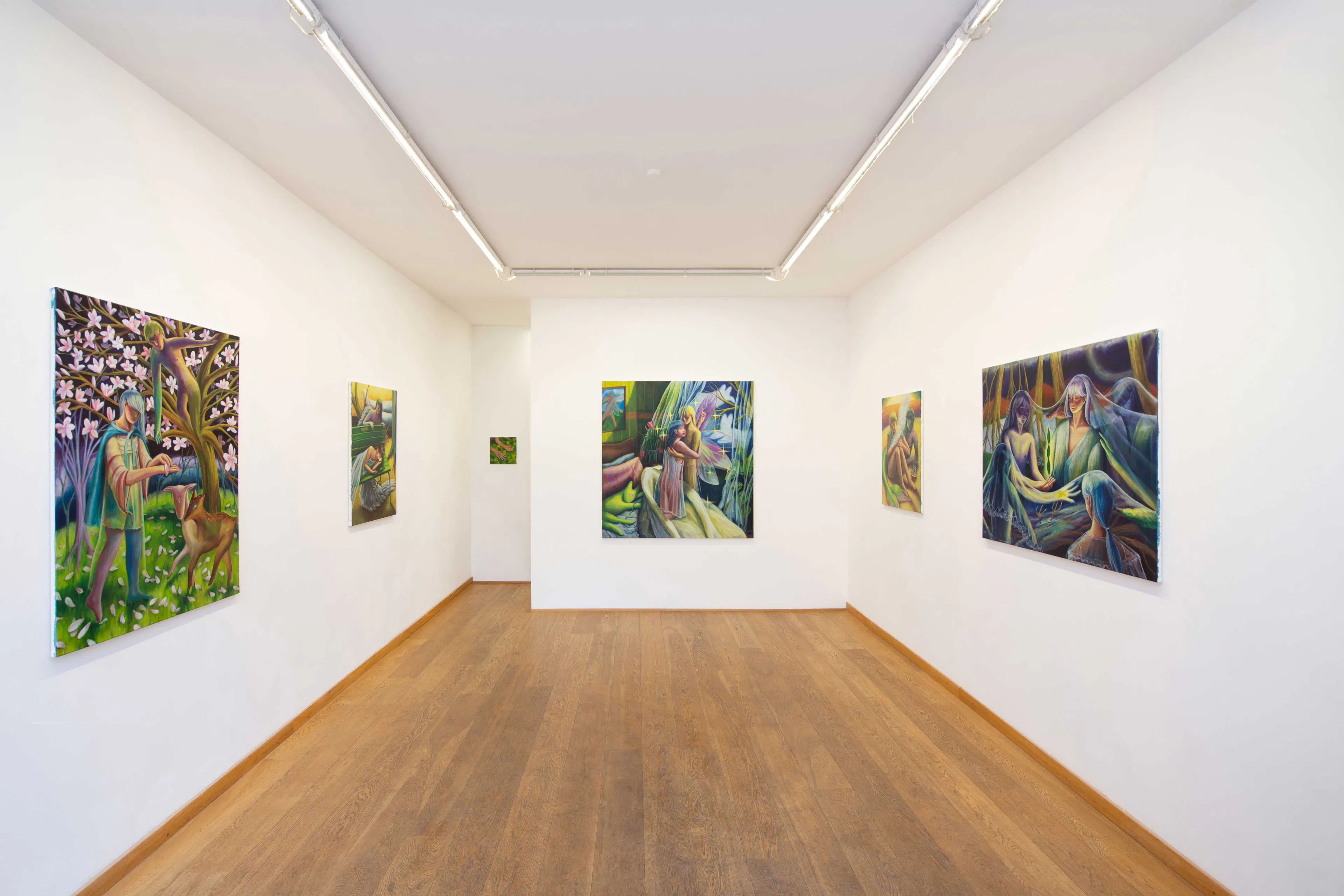 Exhibition view of Drifting Besides Dimness, JO VAN DE LOO Gallery, 06.03 - 18.04.2026