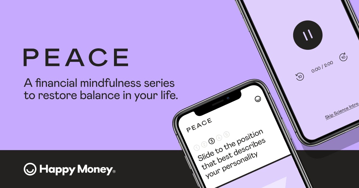 Peace By Happy Money Peace Of Mind Over Money Starts Here