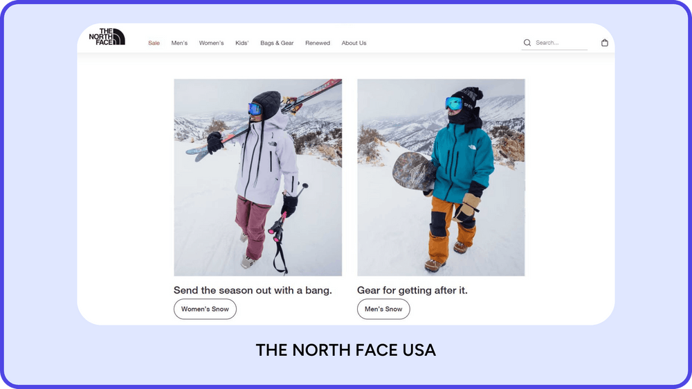 The North Face USA Online Mağaza