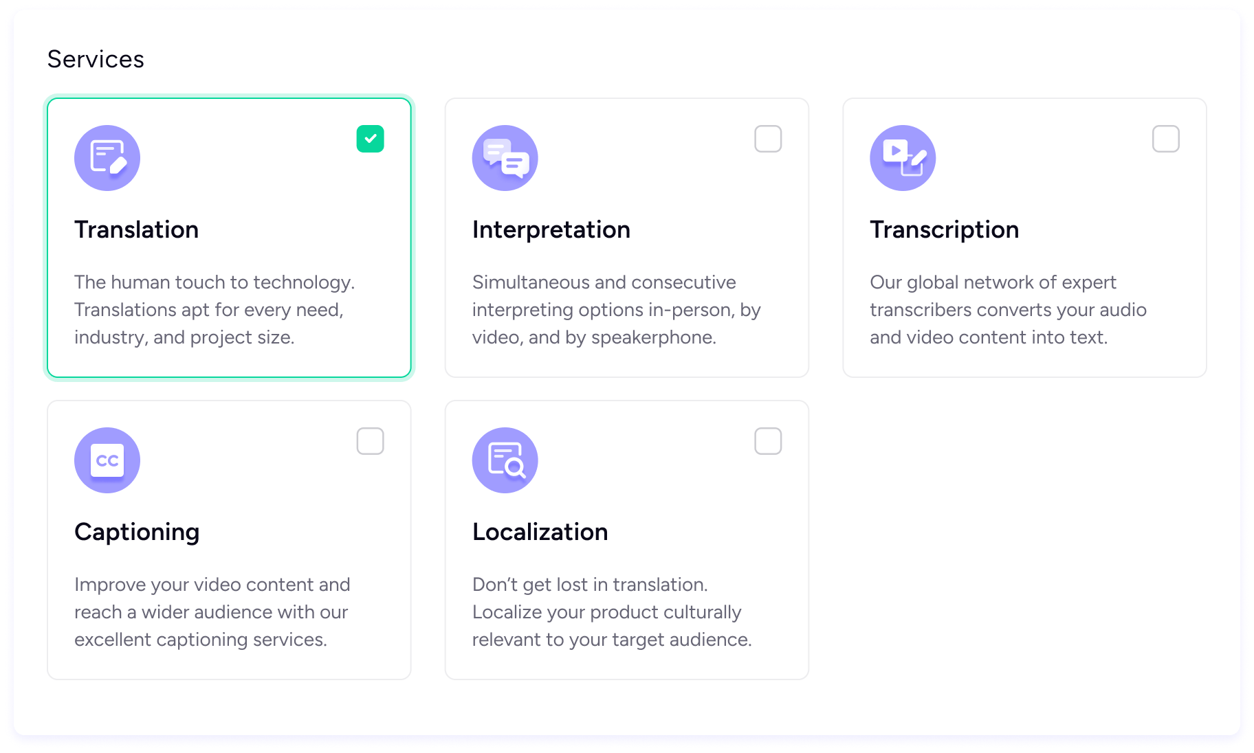 Servicios de traducción de Hareword. Traducción, interpretación, transcripción, subtitulación y localización. 